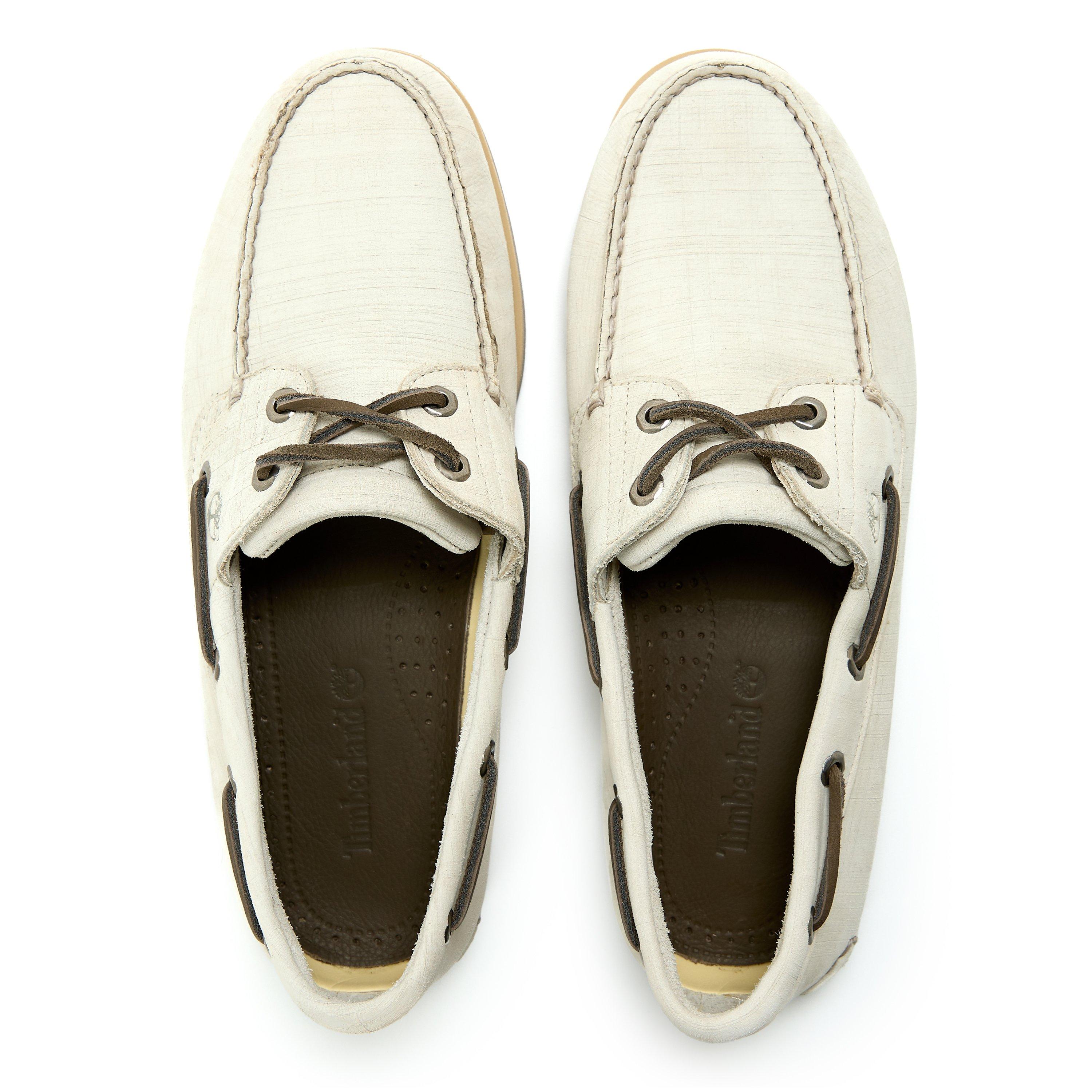 Natural Nubuck - Timberland - Men's Boat Shoes - 4