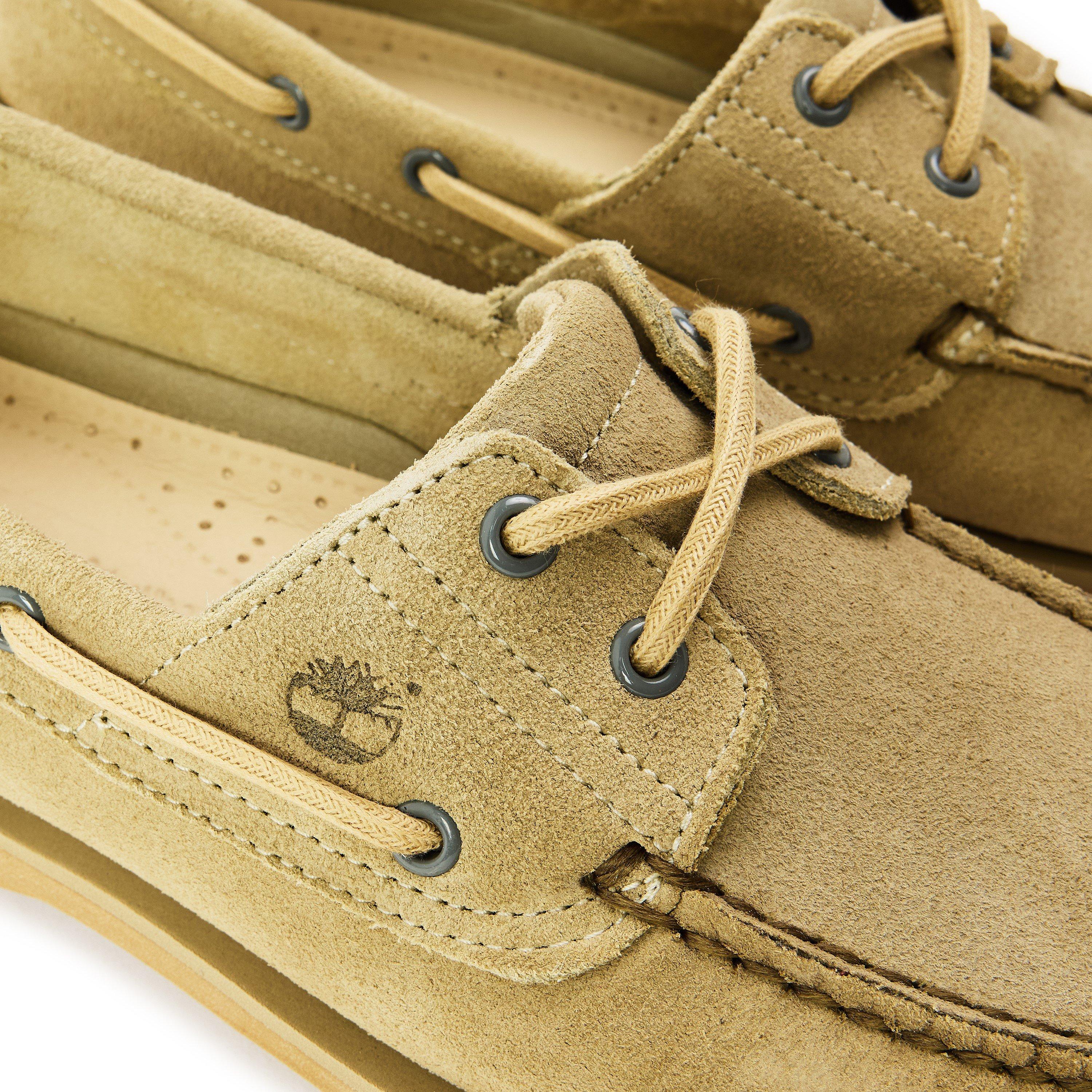 Lt Green Suede - Timberland - Timberland Classic Boat Shoe Lt Green Sue - 3
