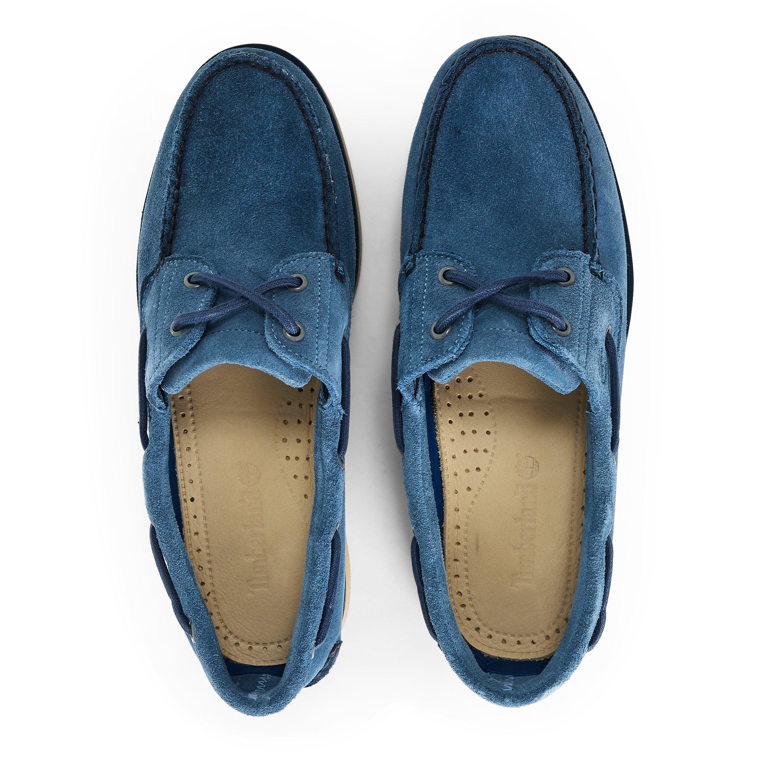 Bleu Méd Suédé - Timberland - Men's Boat Shoes - 4
