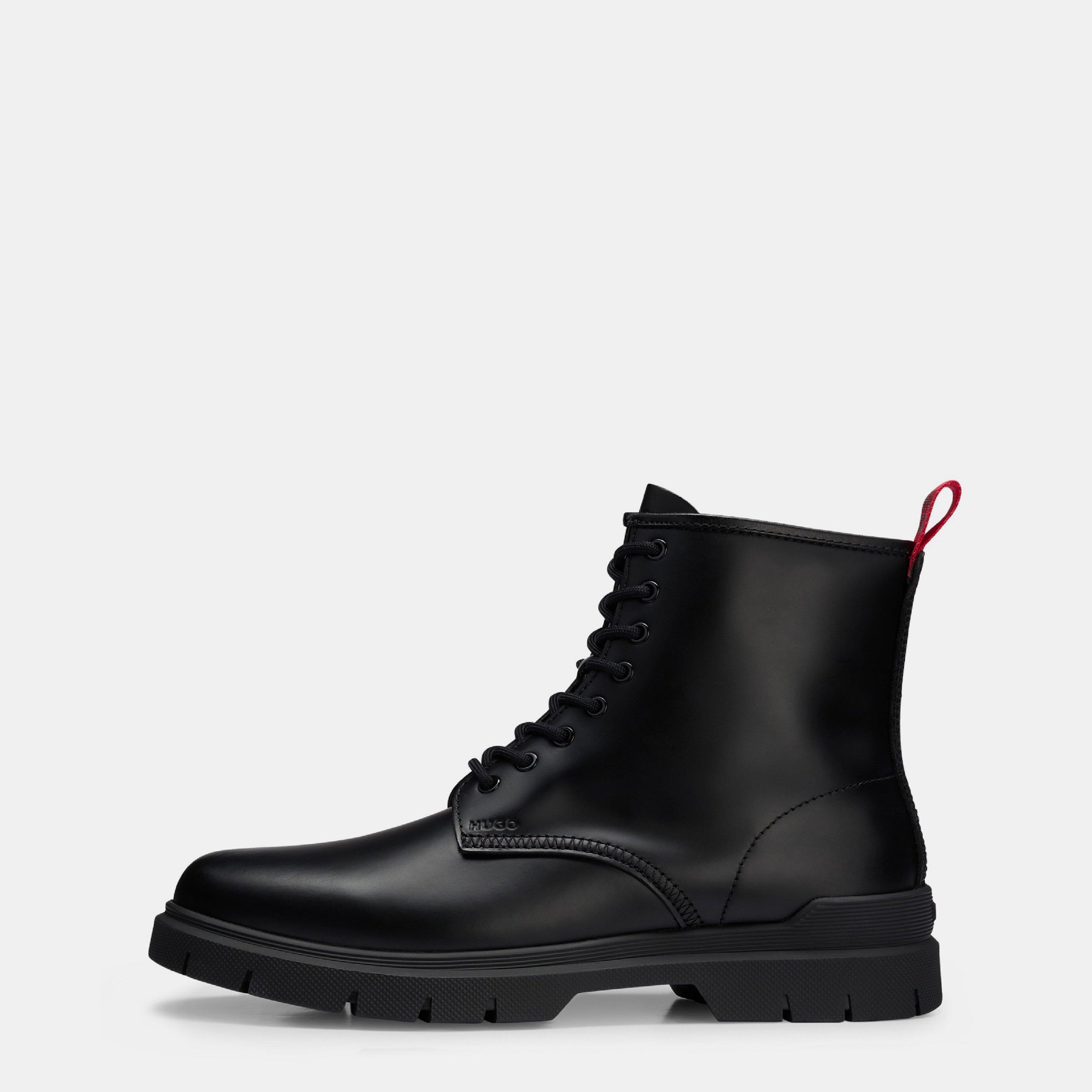 Black - Hugo - Men's Ryan Brogue Boots - 2