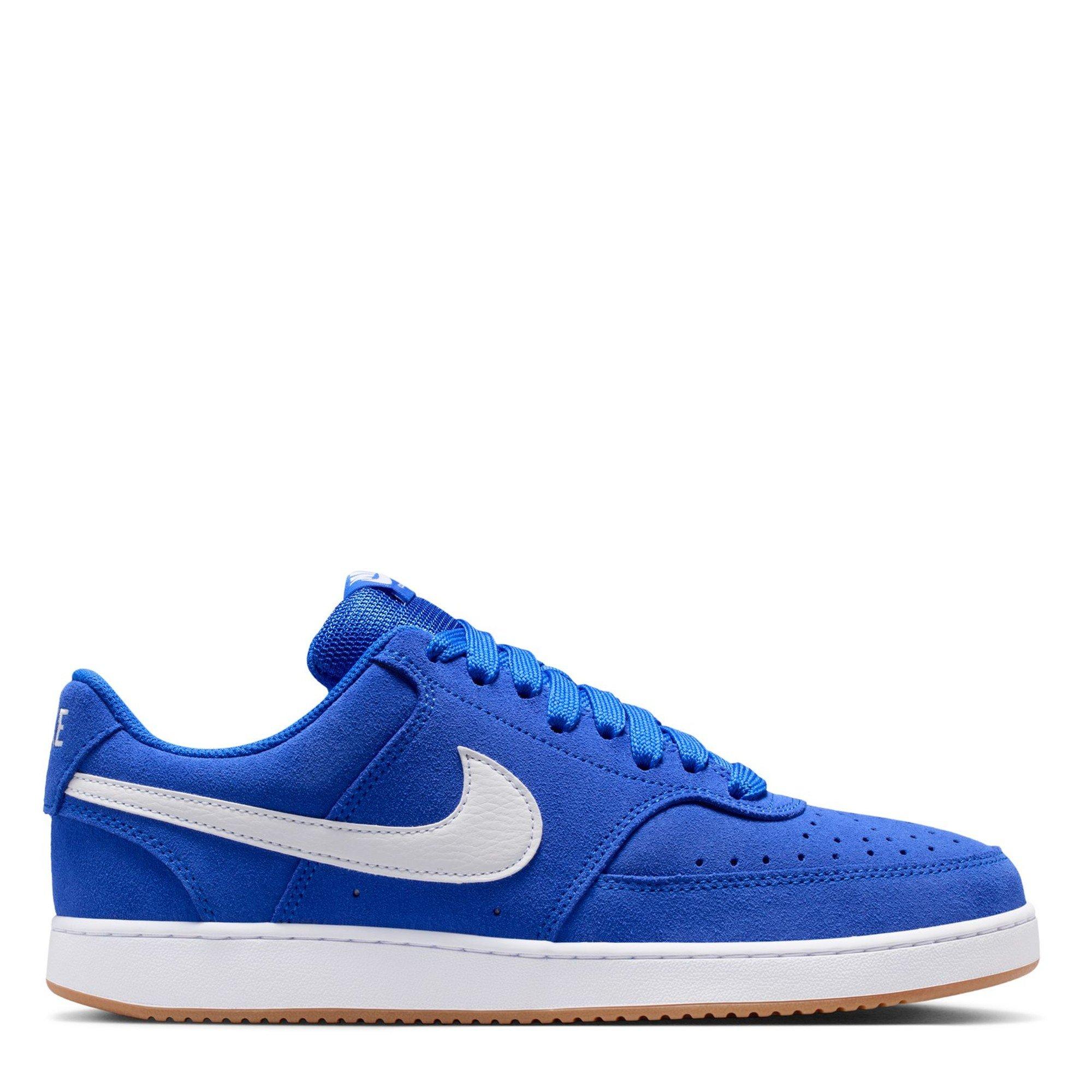 Nike Men's Low-Top Trainers - Royal/White - 9.5 (44.5)