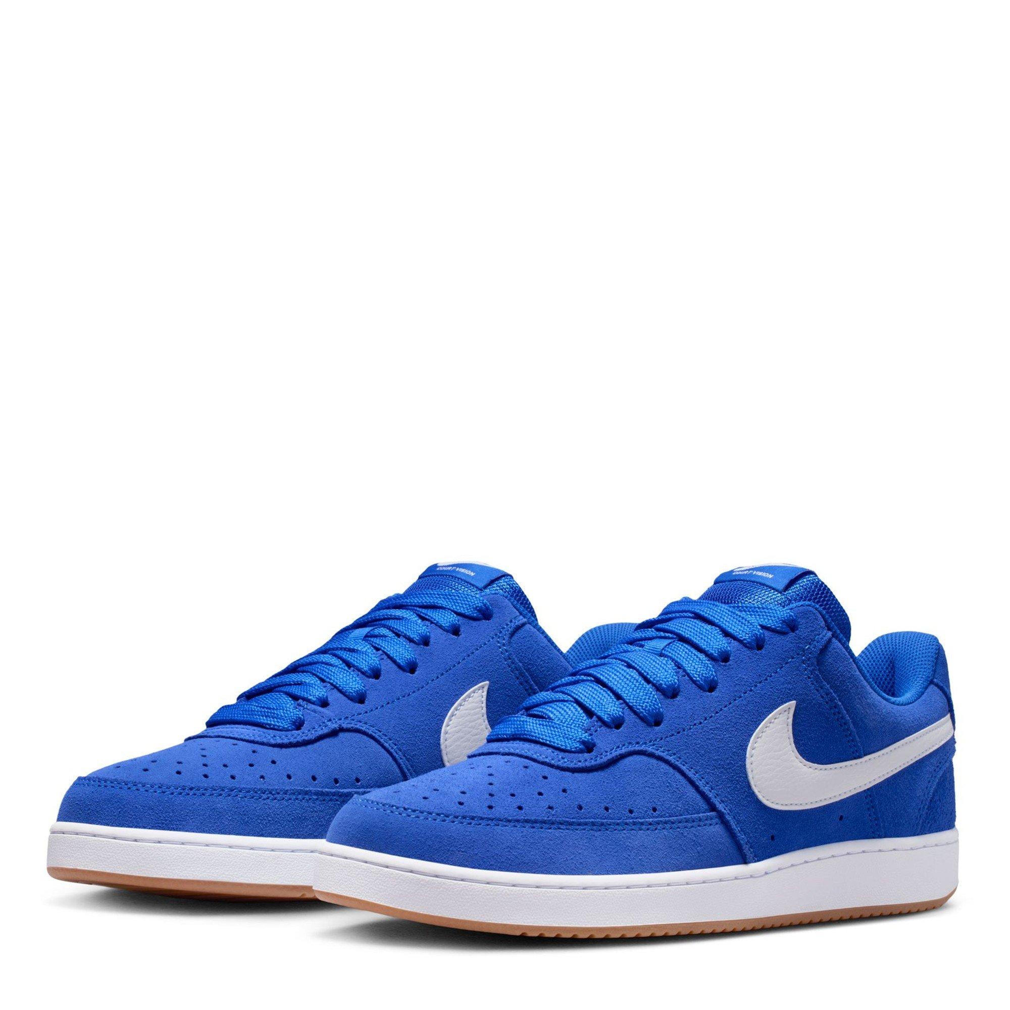Royal/White - Nike - Men's Low-Top Trainers - 3