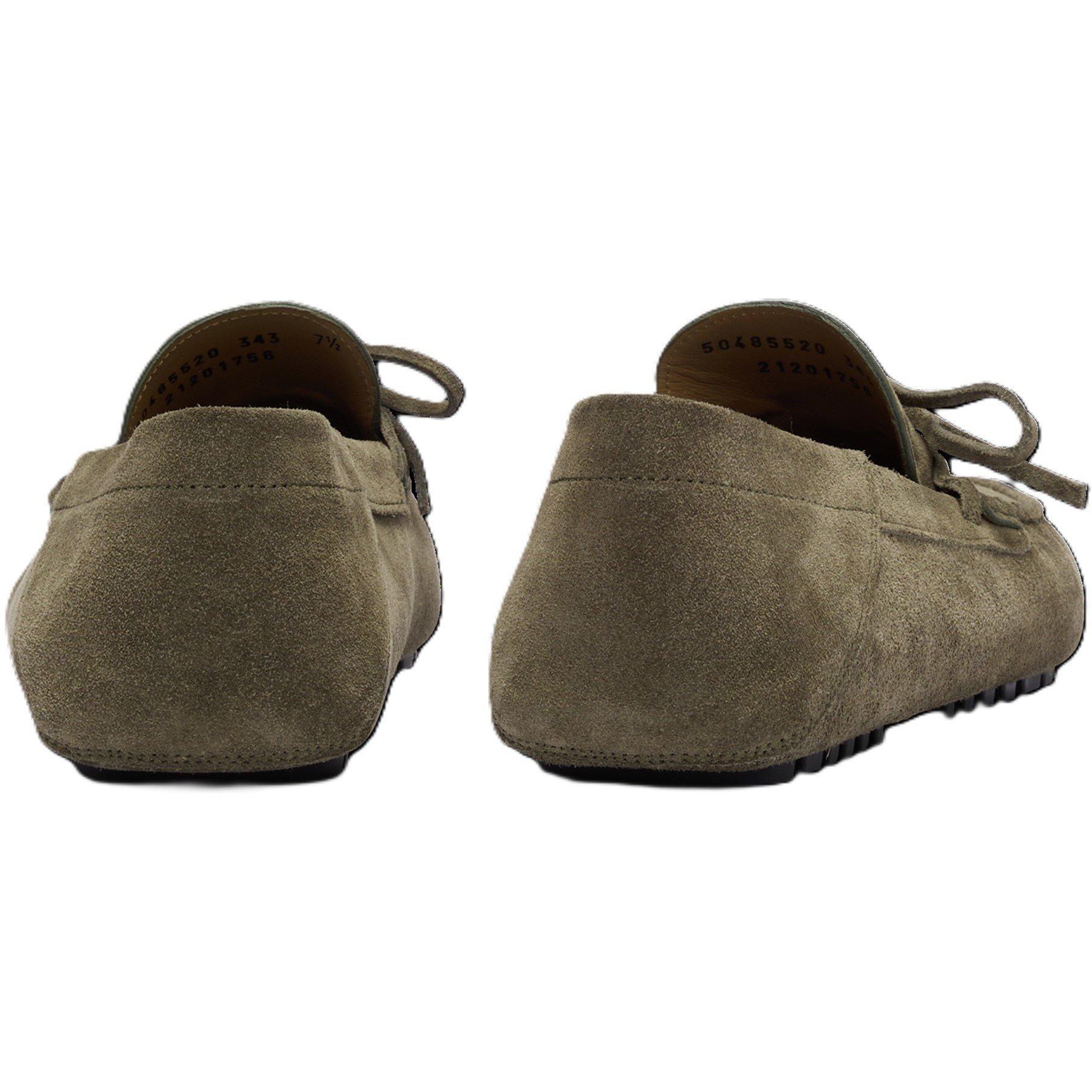 Open Green - Boss - Men's Driver Mocc Loafers - 3