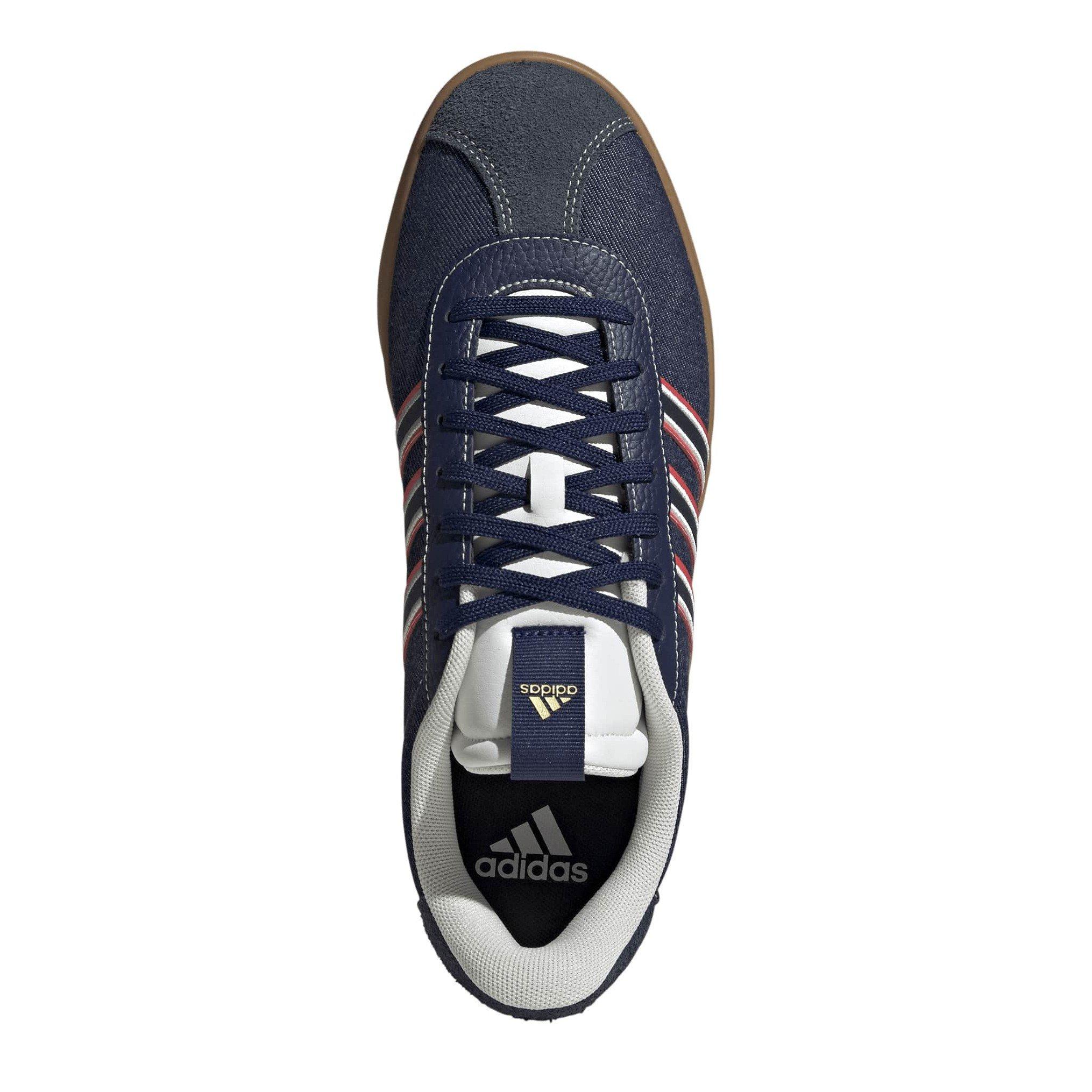 Mørkeblå - adidas - Men's VL Court 3.0 Low-Top Trainers - 5