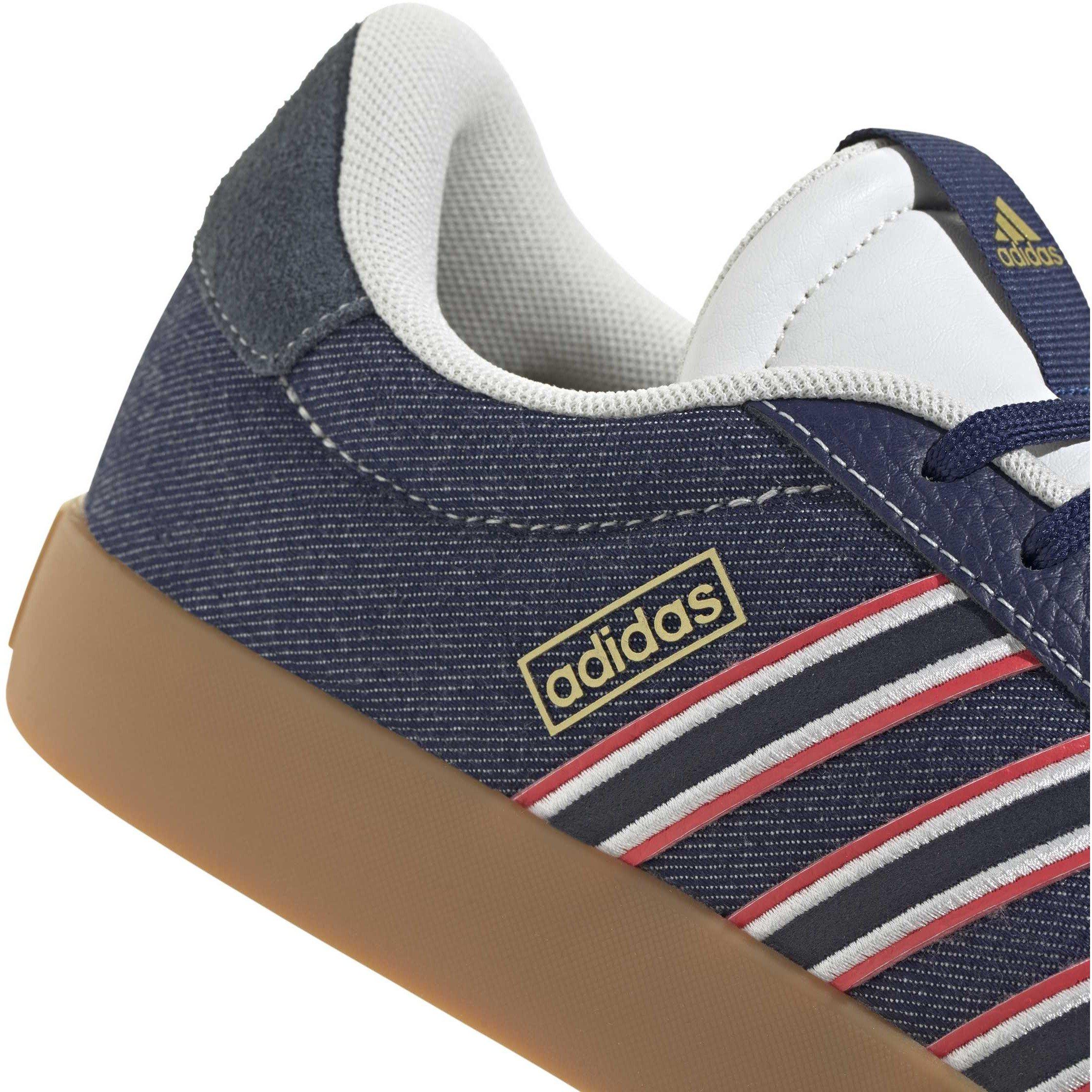 Mørkeblå - adidas - Men's VL Court 3.0 Low-Top Trainers - 7