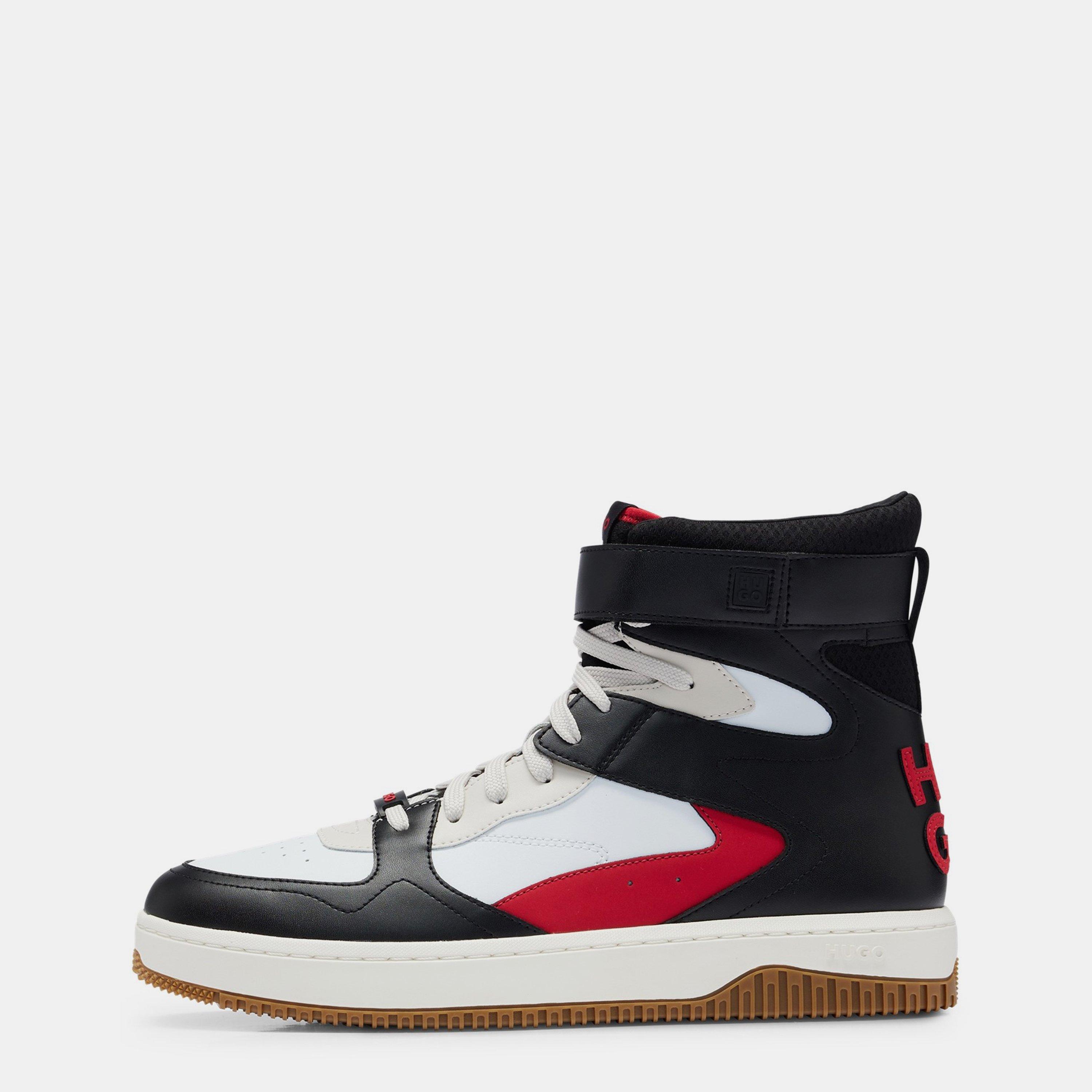 Charcoal - Hugo - Men's Kilian Hito Flmx Court Trainers - 2