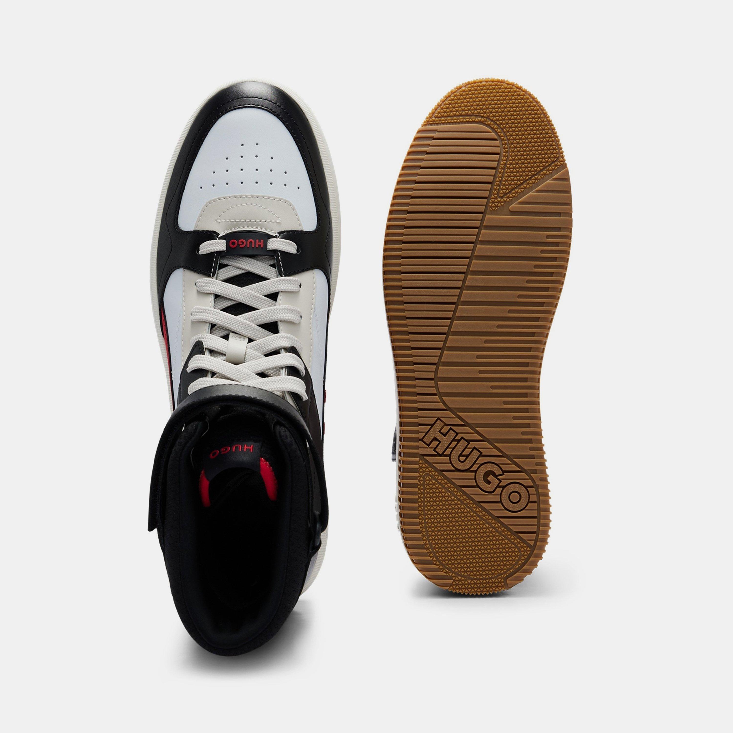 Charcoal - Hugo - Men's Kilian Hito Flmx Court Trainers - 3