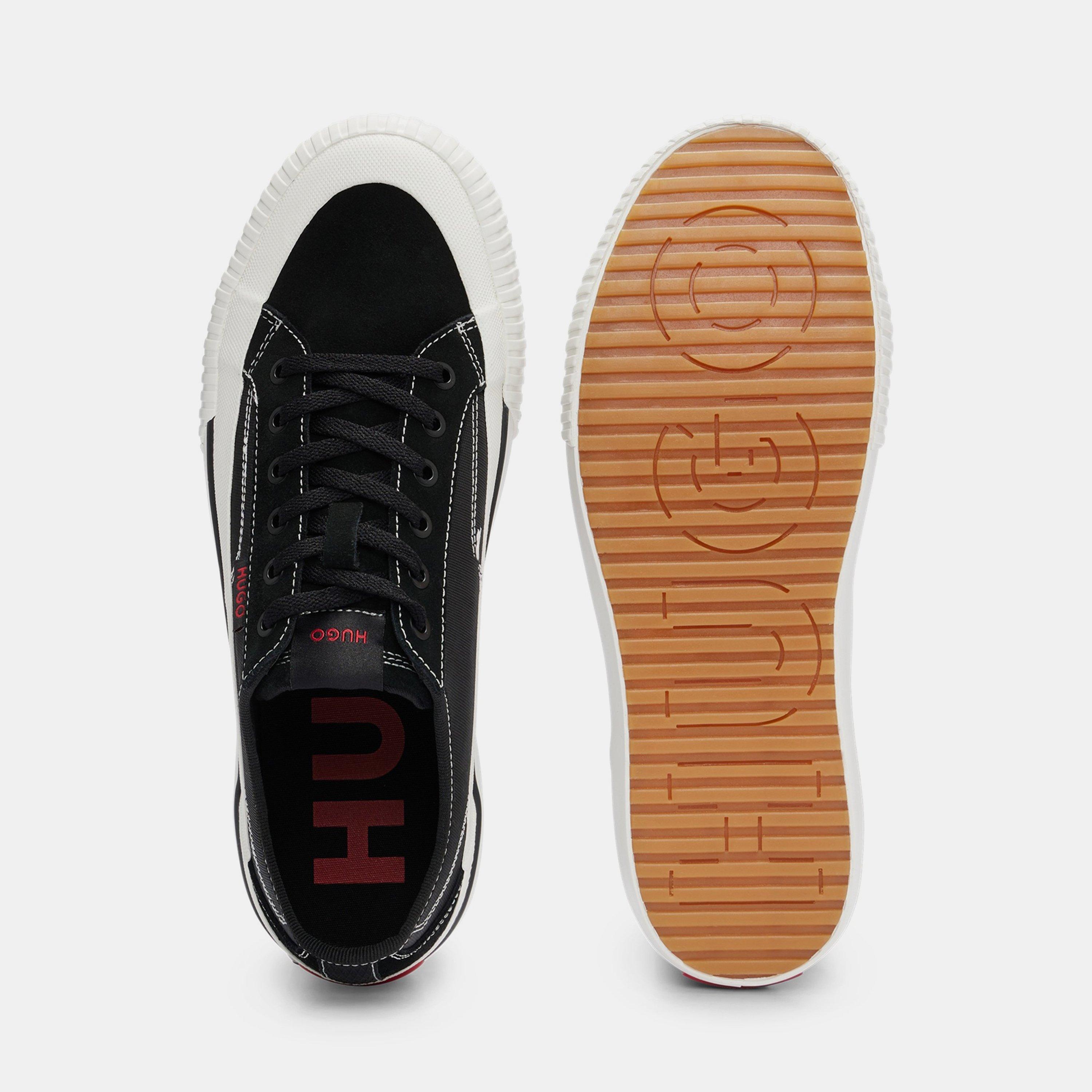 Black - Hugo - Men's Court Trainers - 3