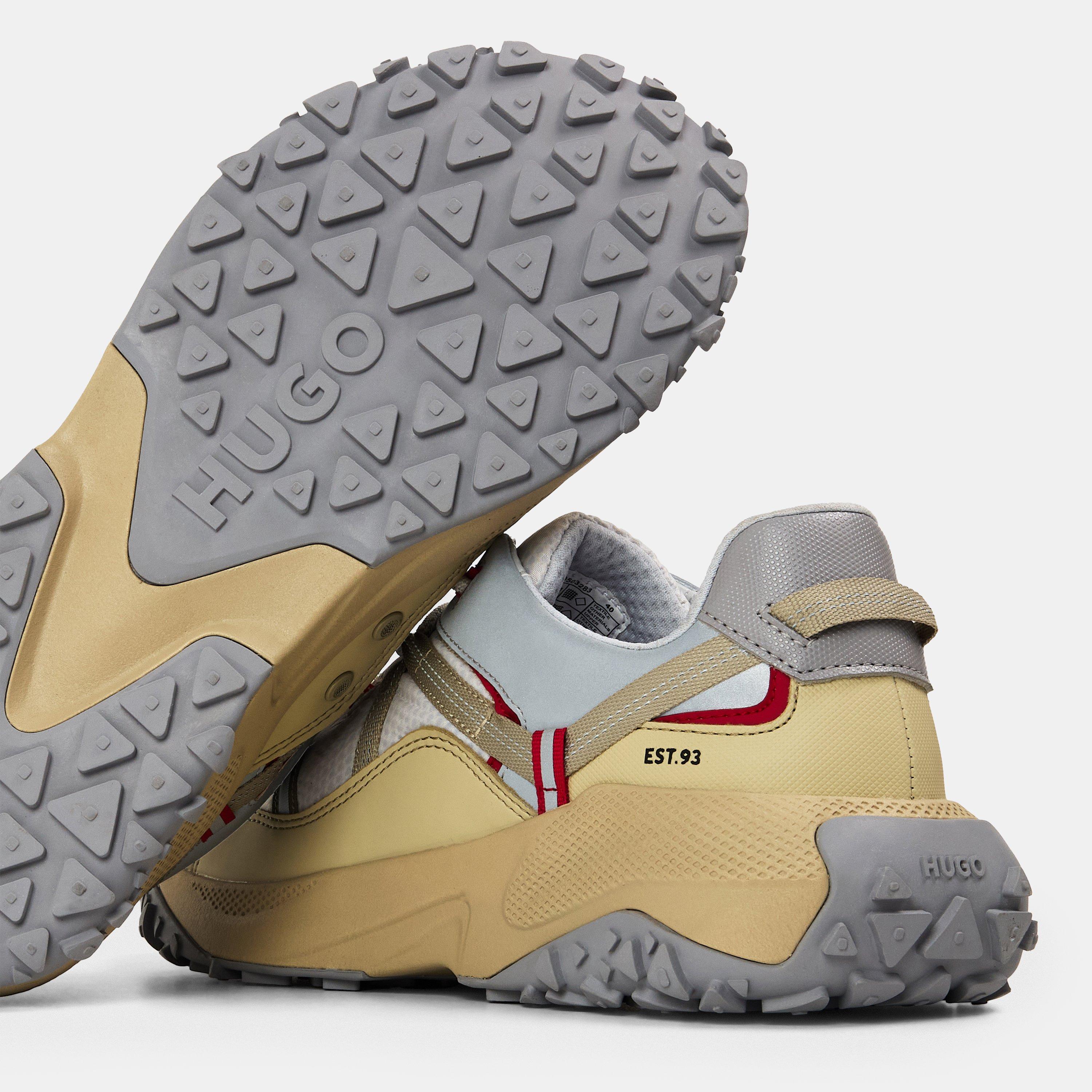 Beige - Hugo - Men's Chunky Trainers - 3