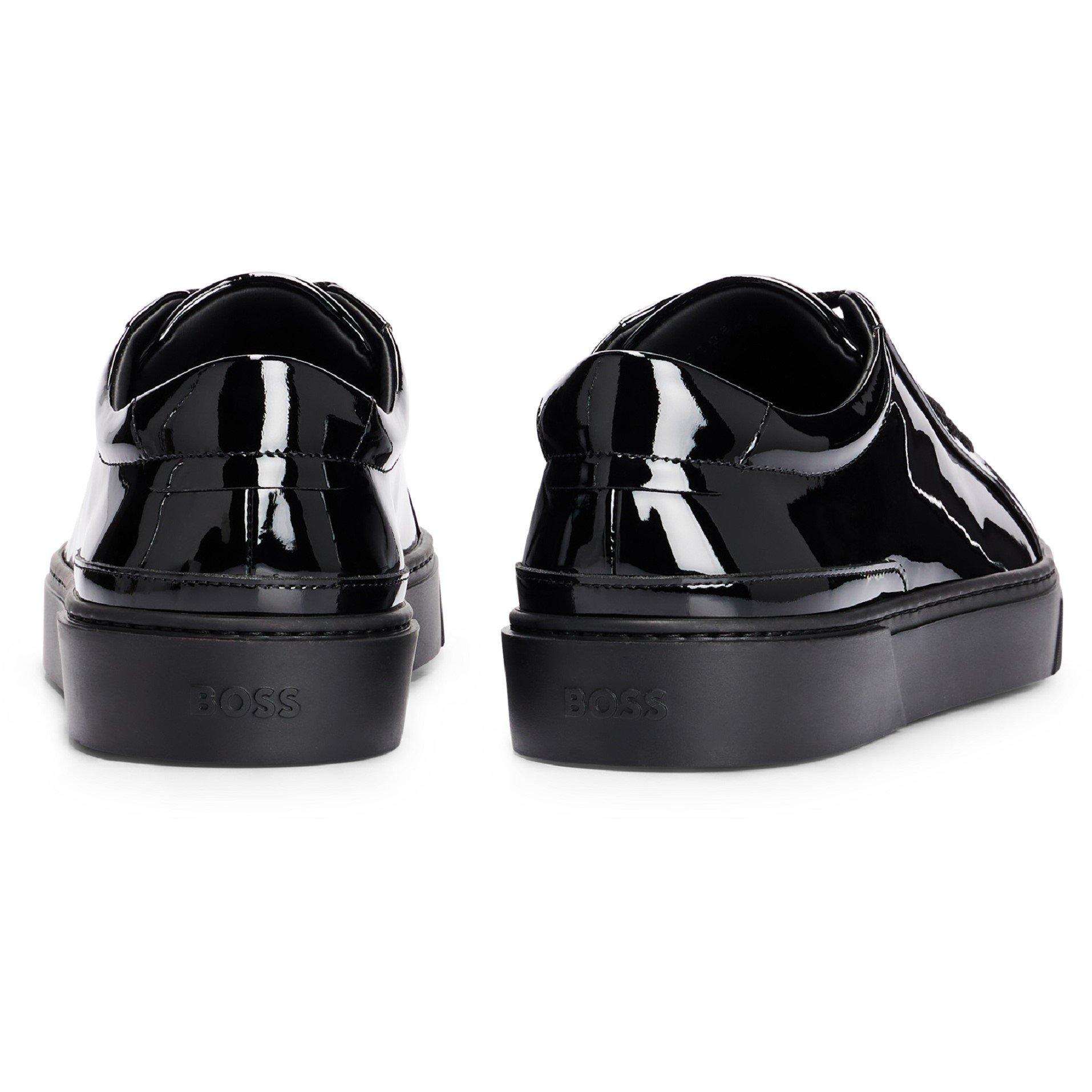 Black - Boss - Men's Gary Tenn Court Trainers - 2