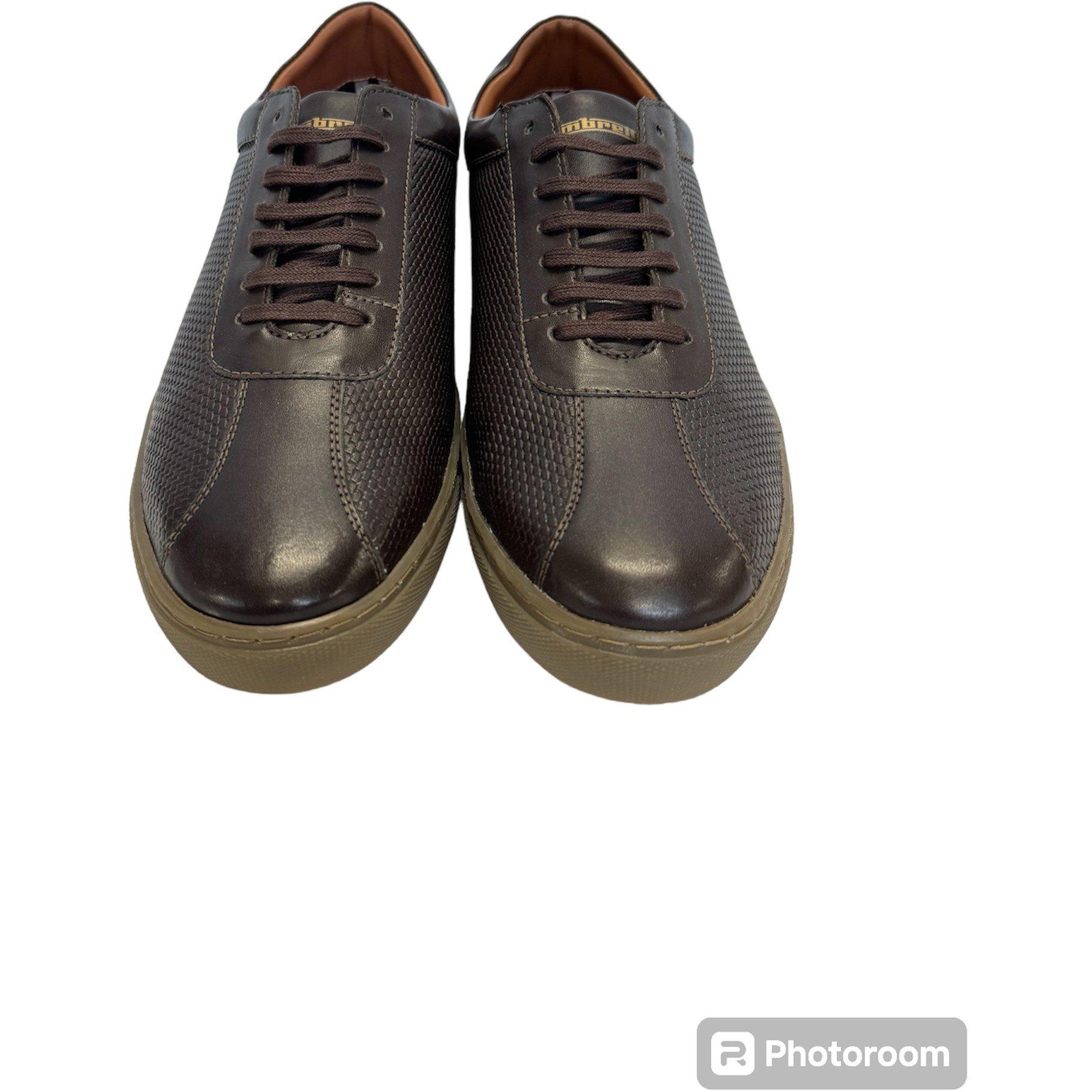 Chocolate - Lambretta - Polter Court Trainers - 3
