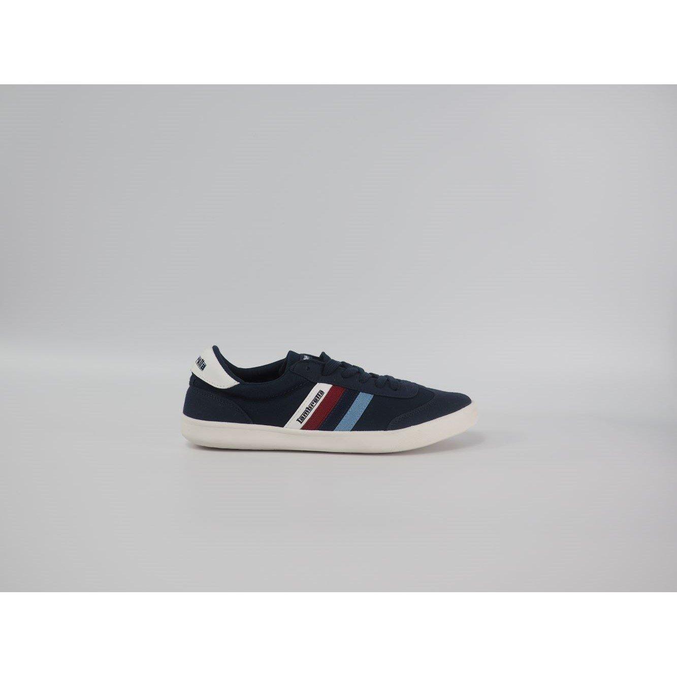 Lambretta Men's Vulkan Court Trainers - Navy - 10 (45)