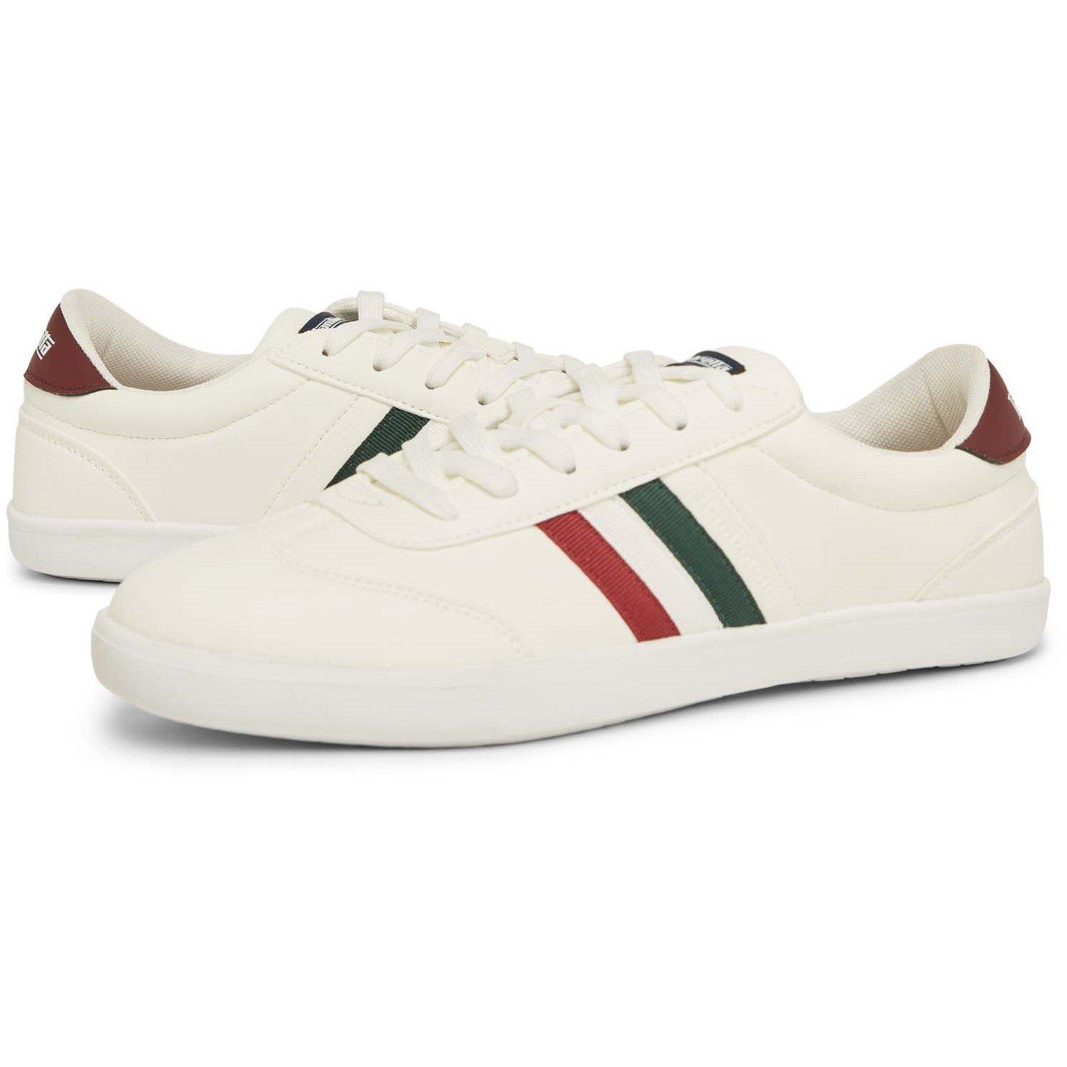 White - Lambretta - Vulkan Court Trainers - 2