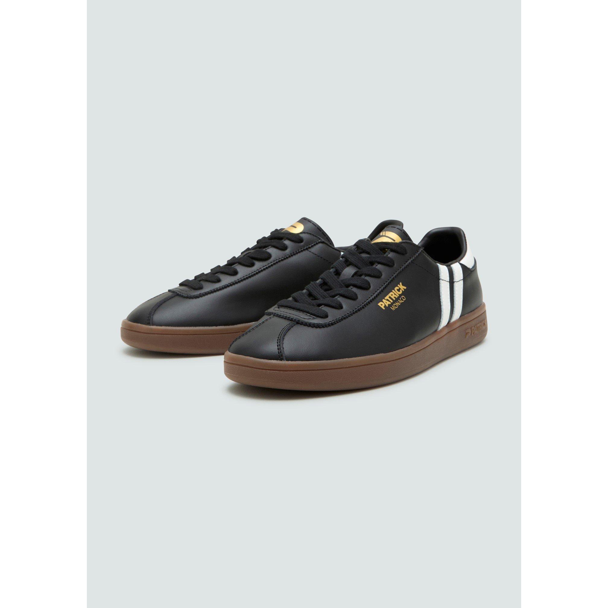 Black/White - Patrick - Monaco Court Trainers - 2