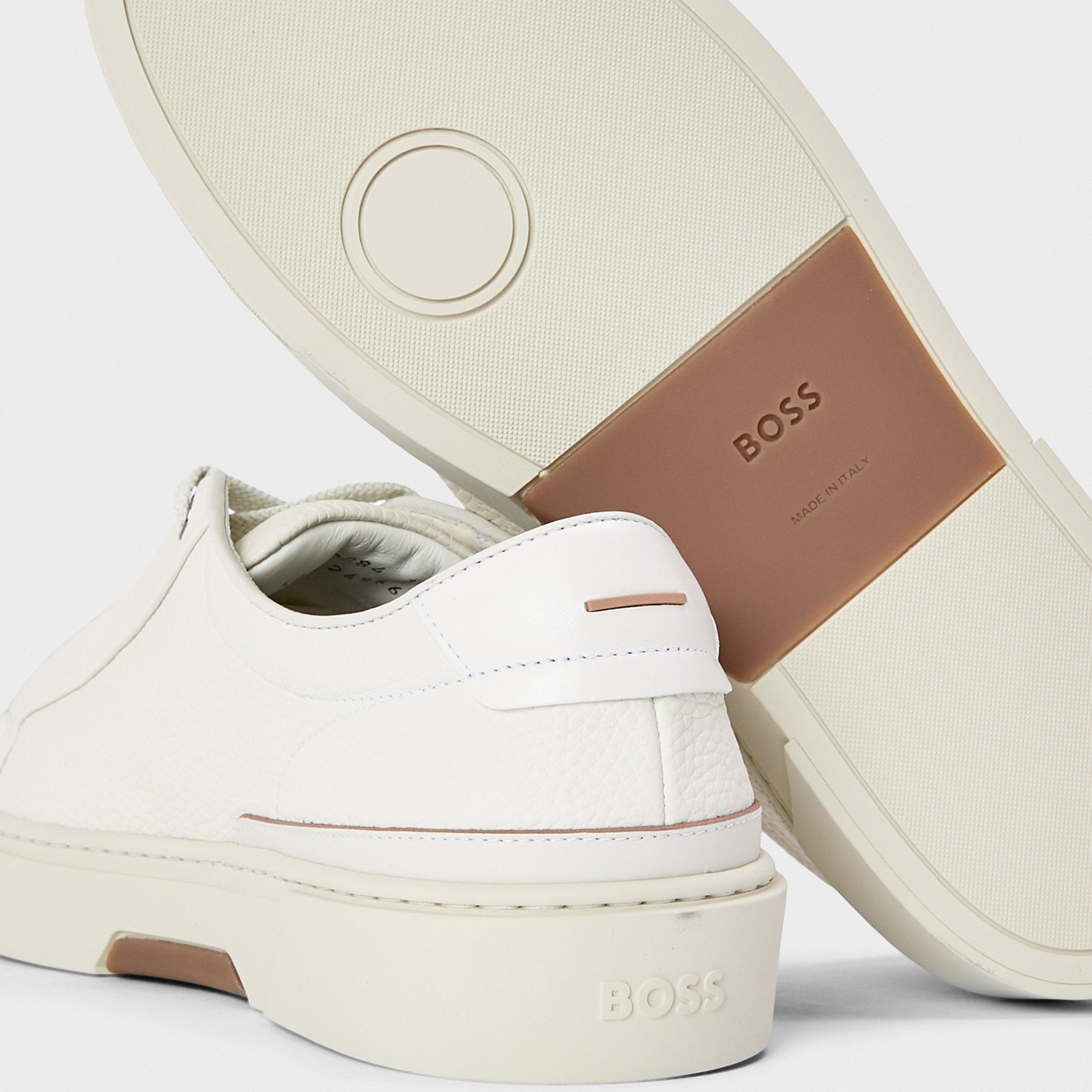 Open White - Boss - Men's Court Trainers - 3