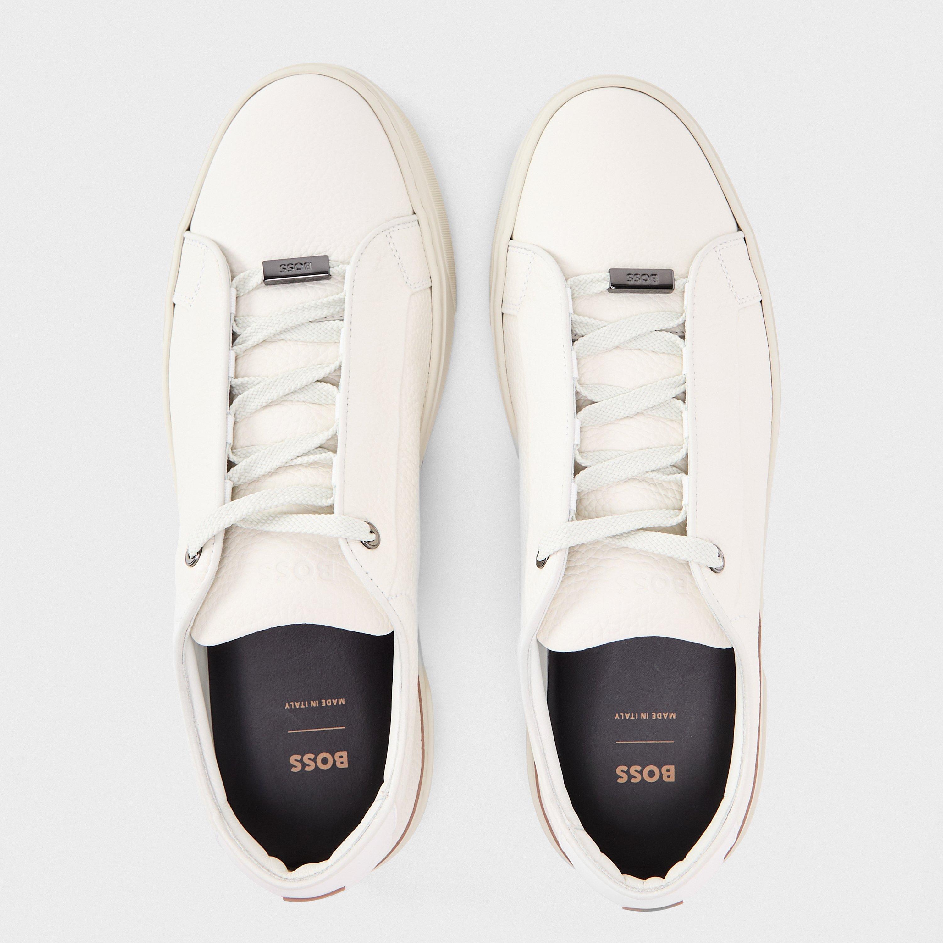 Open White - Boss - Men's Court Trainers - 4