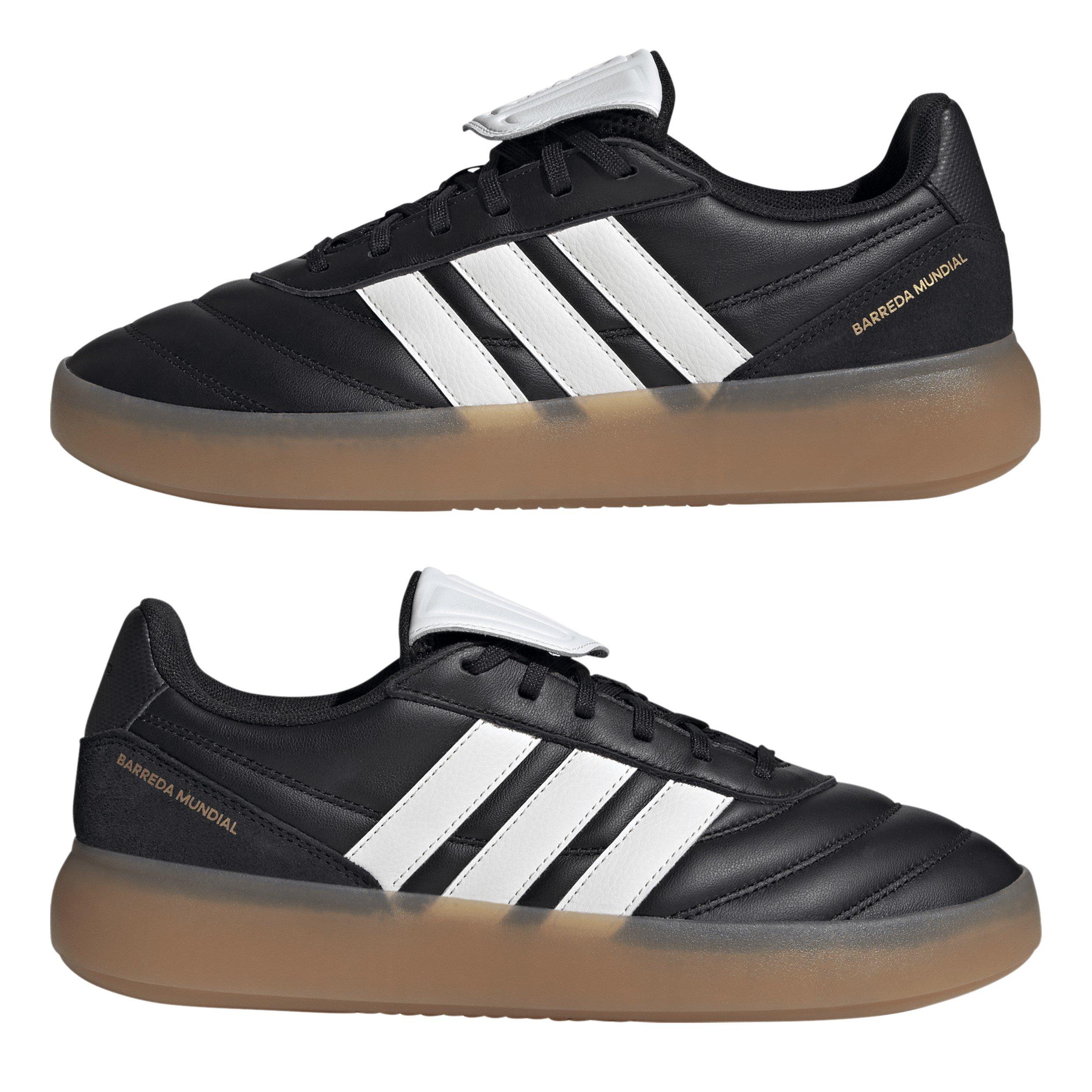 Black/Wht/Gum - adidas - Barreda Mundial Trainers - 9