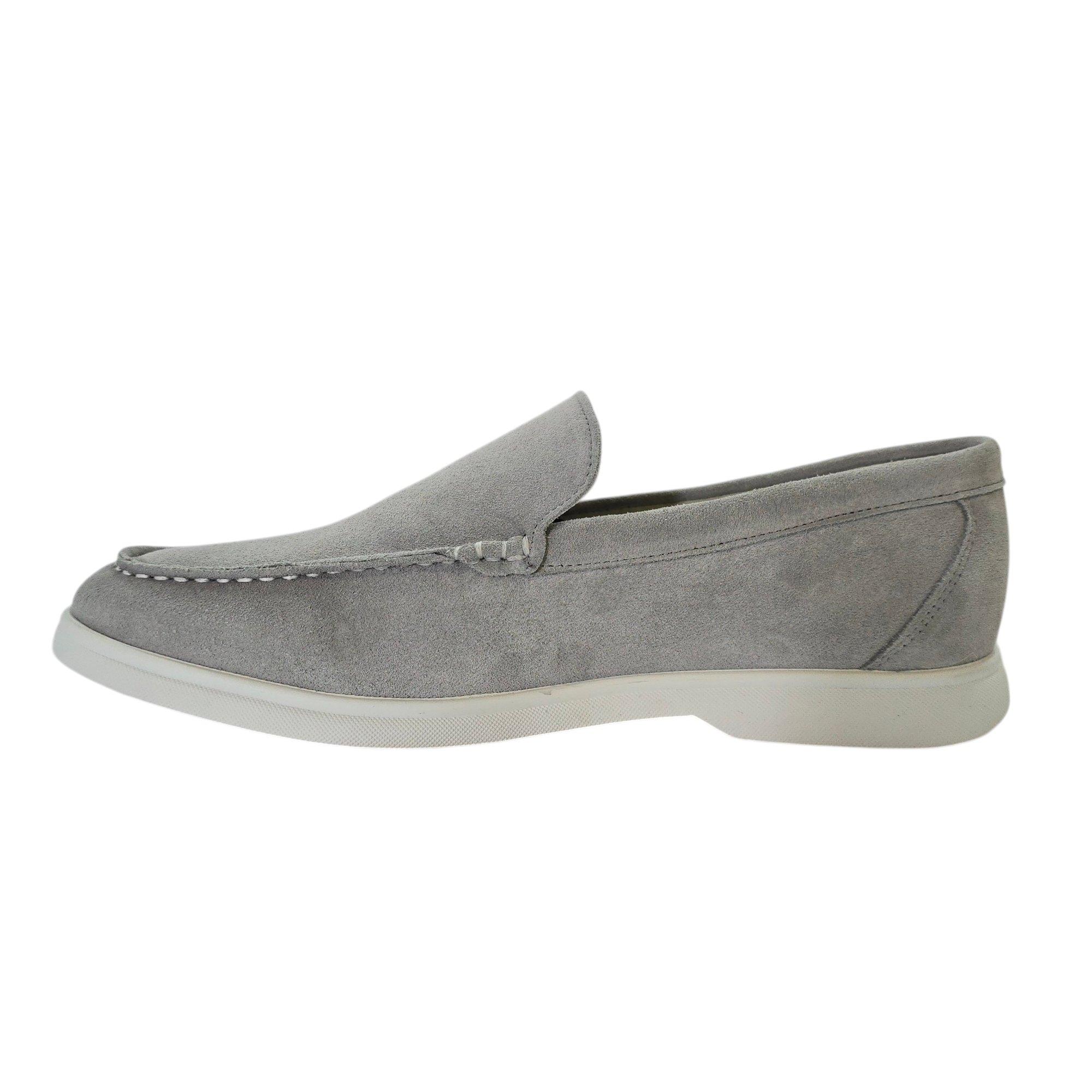 Grey - Deakins - Men's Deaks Francis Boat Shoes - 2