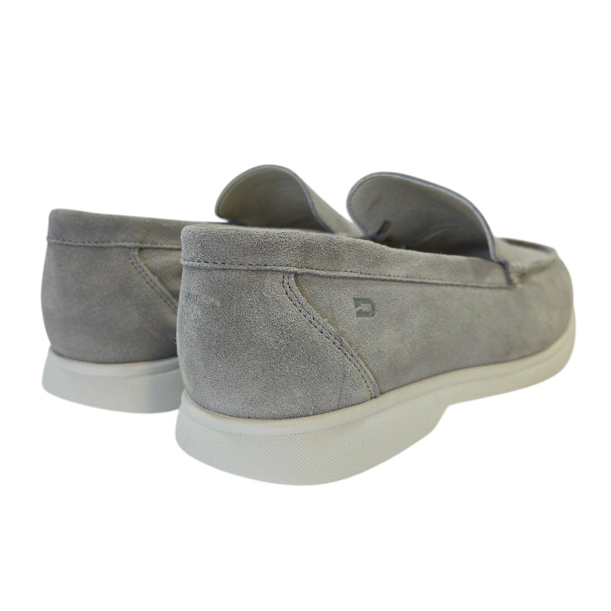 Grey - Deakins - Men's Deaks Francis Boat Shoes - 4