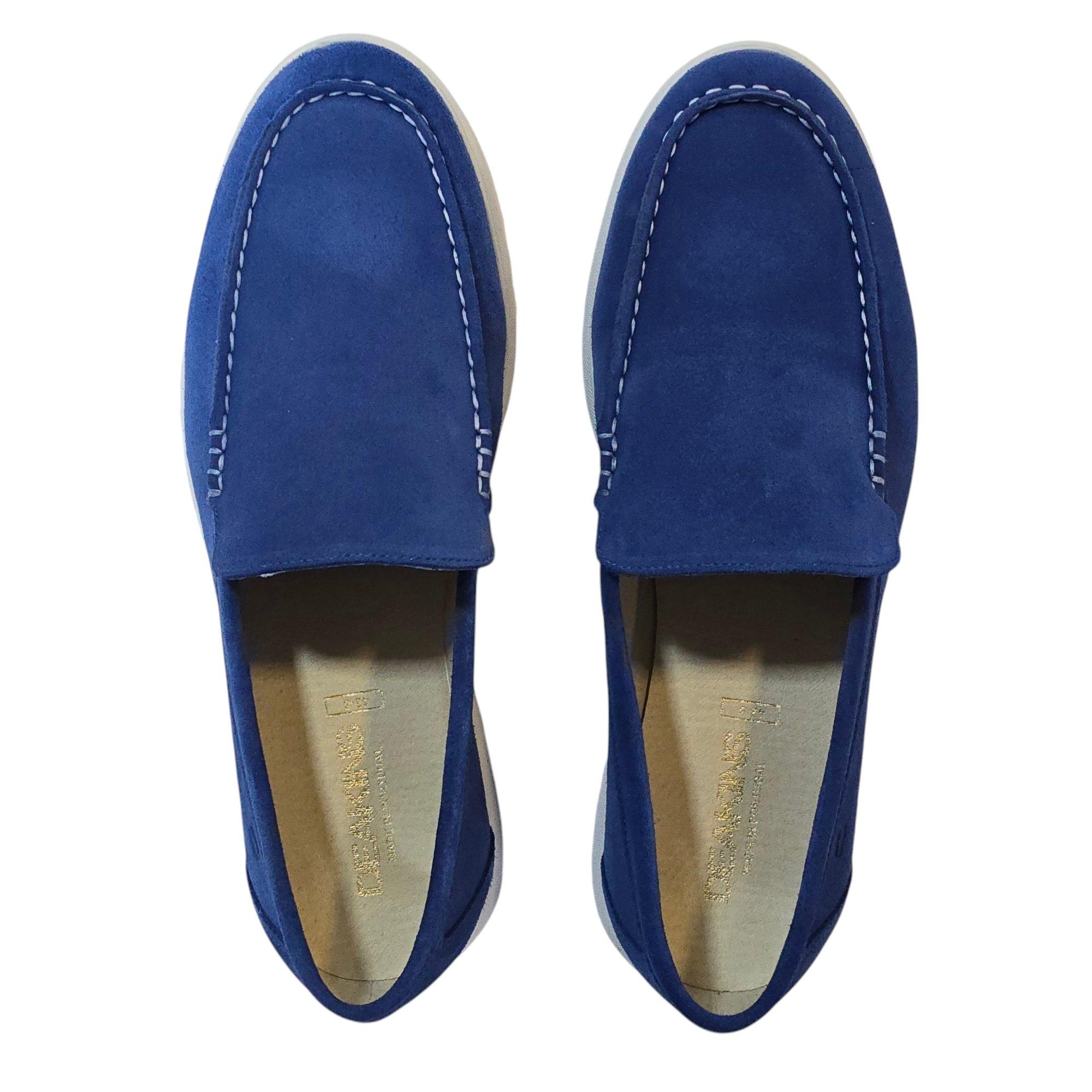 Blau - Nicholas Deakins - Deaks Francis Boat Shoes - 5