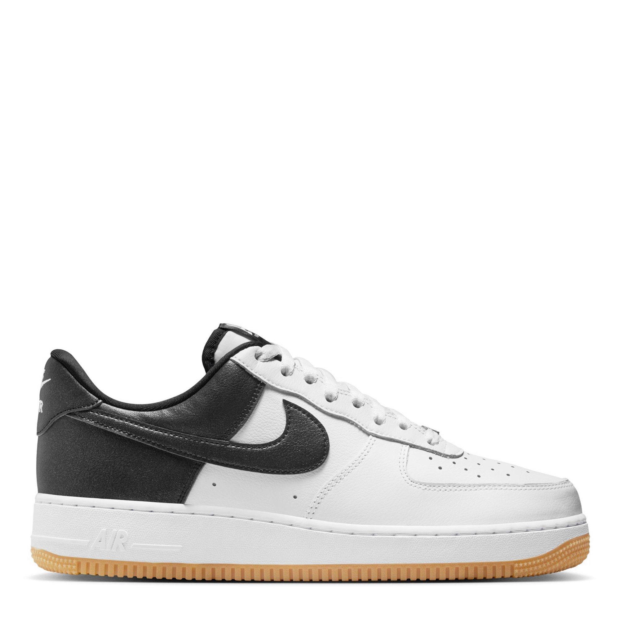 Nike Men's Air Force 1 LV8 Chunky Trainers - White/Black - Size 8 (42.5)