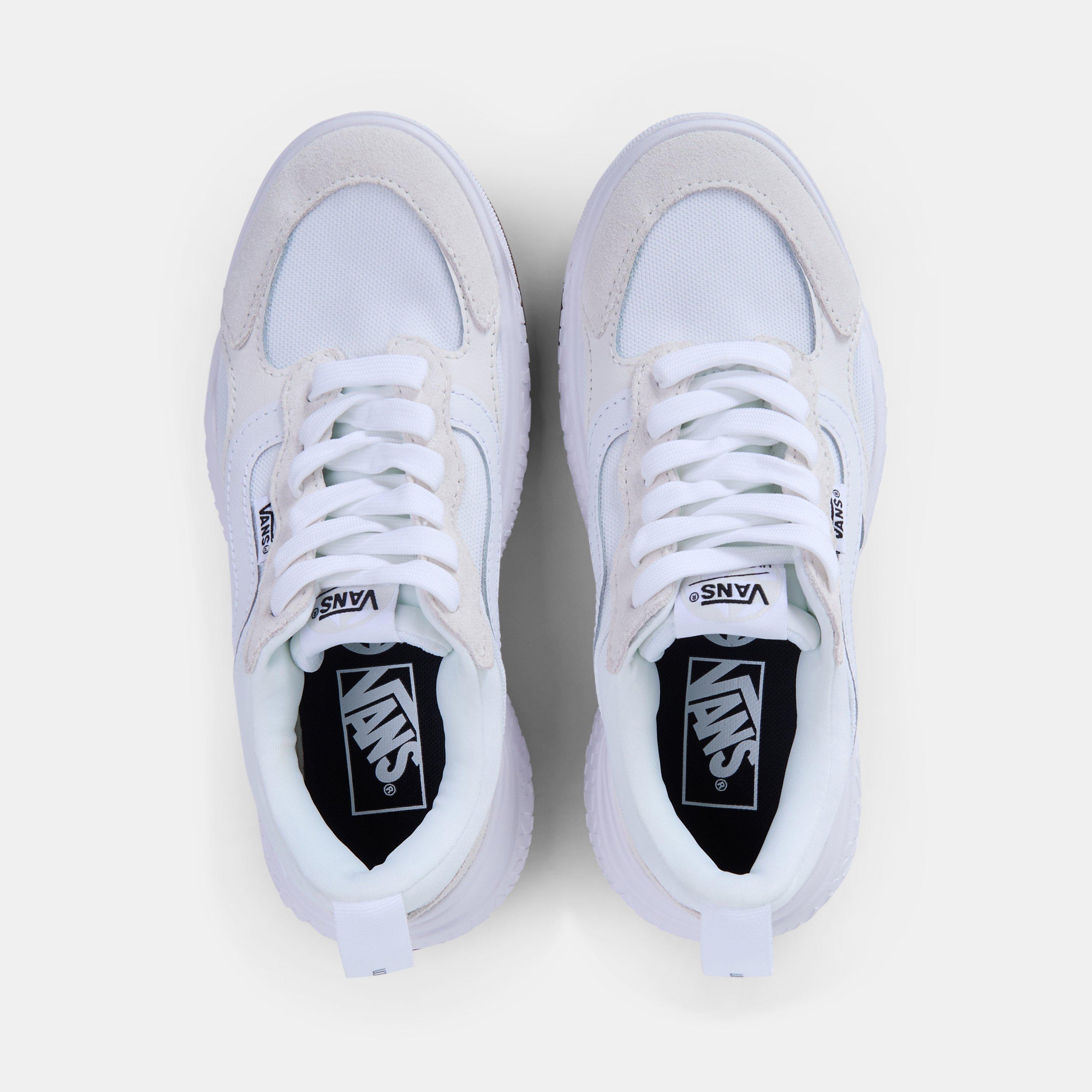  White - Vans - Adults Court Trainers - 4