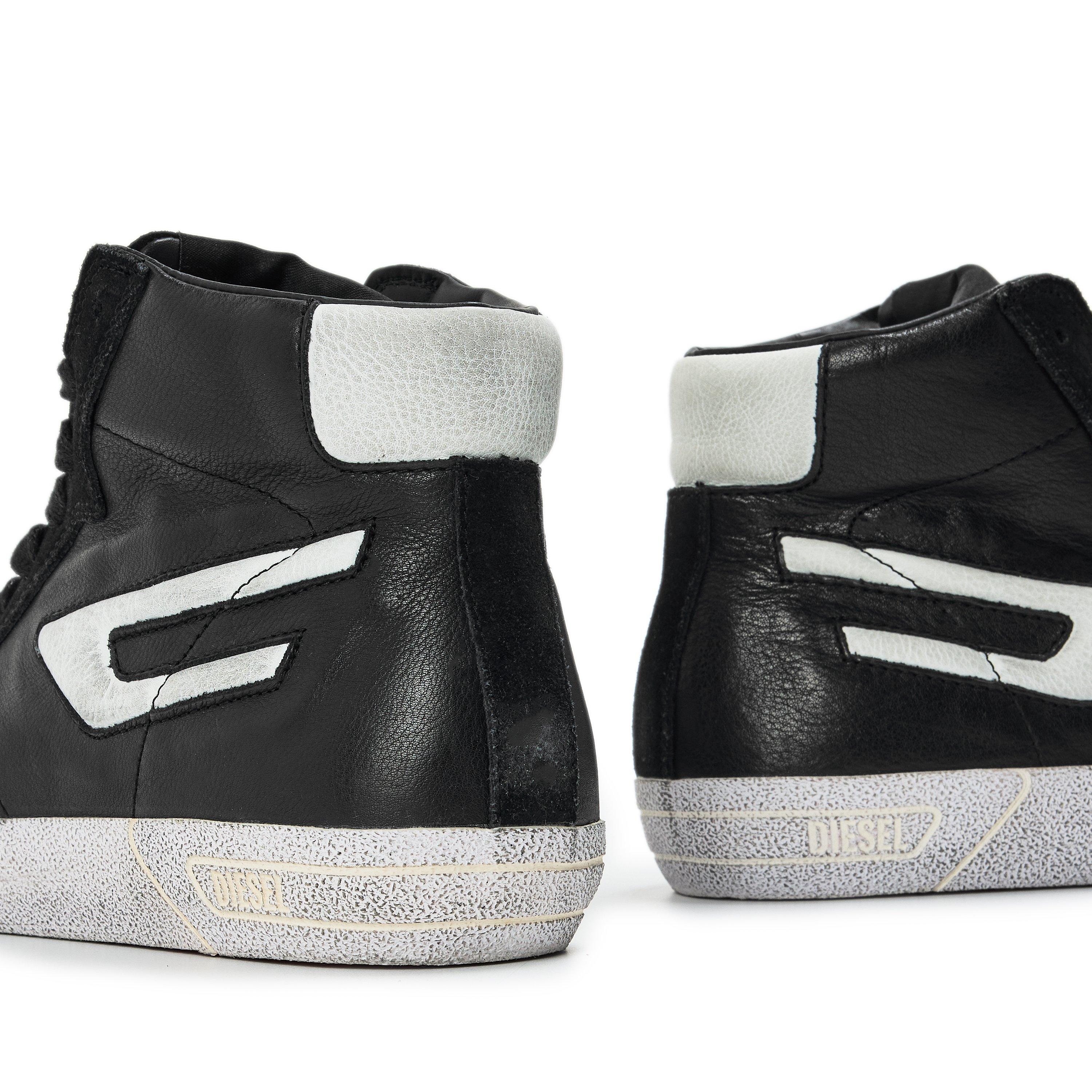 Black+White - Diesel - Leroji S-Leroji Mid Sneakers - 3