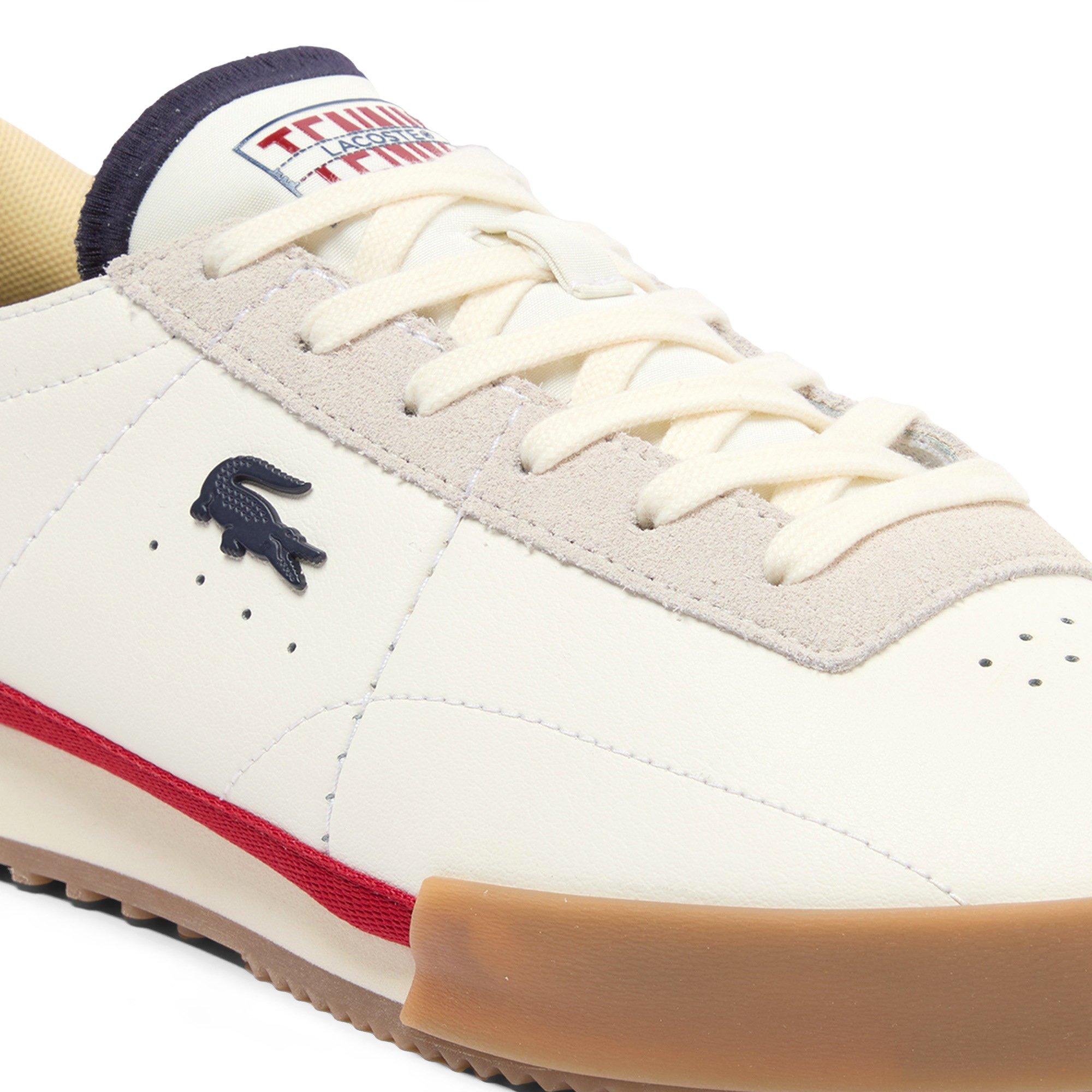 WHT/NVY/RED - Lacoste - Aura Mens Shoes - 6
