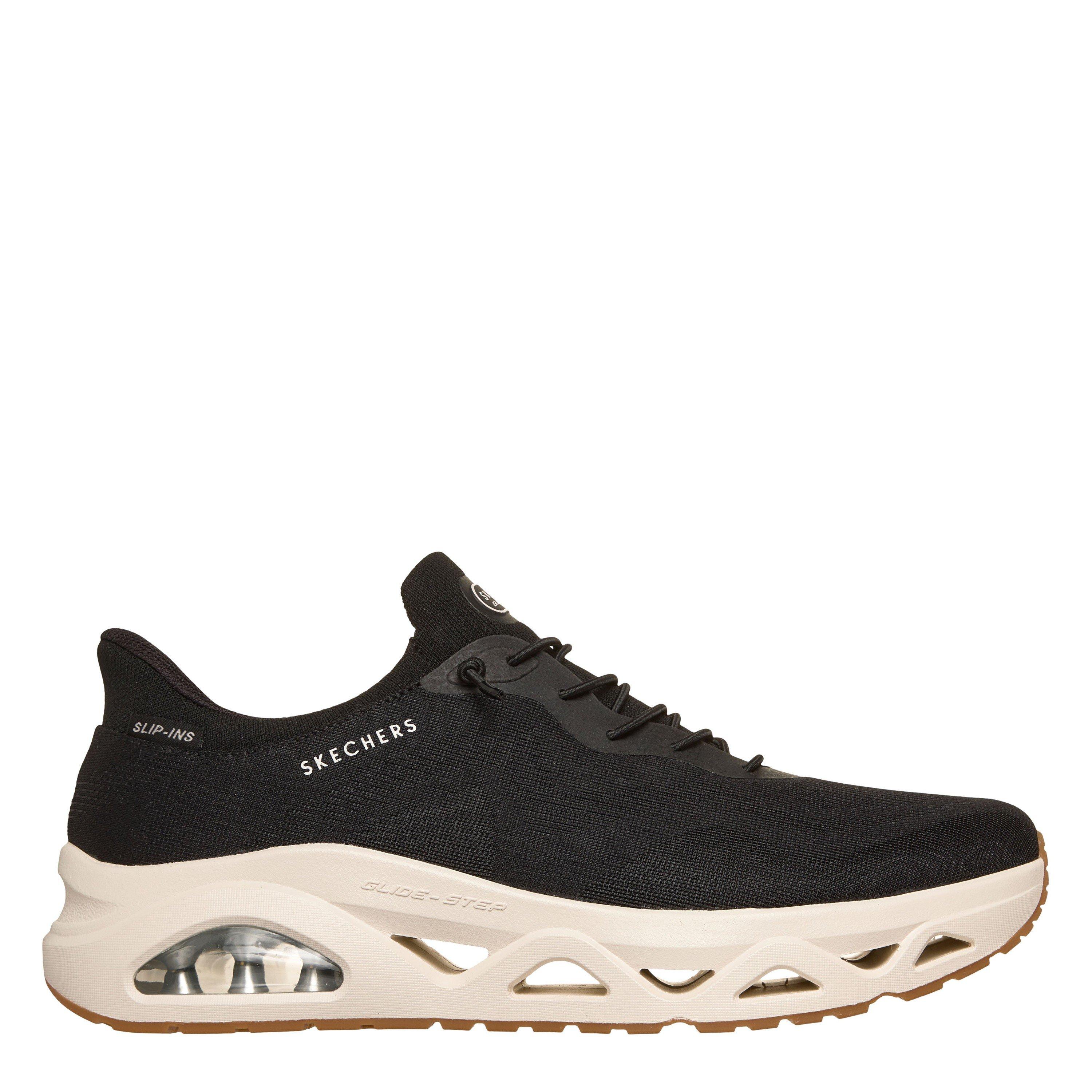 Black/White - Skechers - Men's Slip On Trainers - 1
