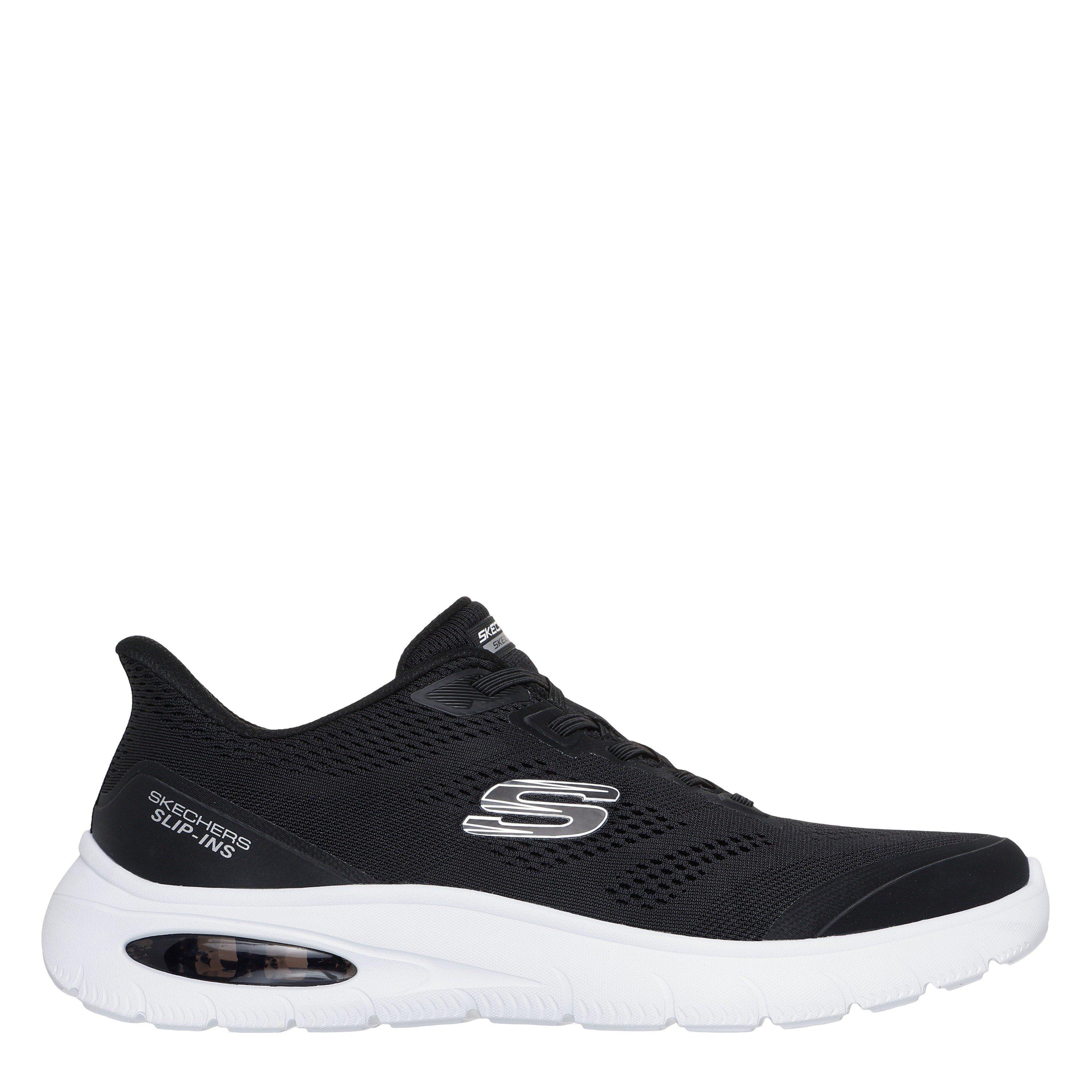 Skechers Men's Slip On Trainers - Black - 7 (41)