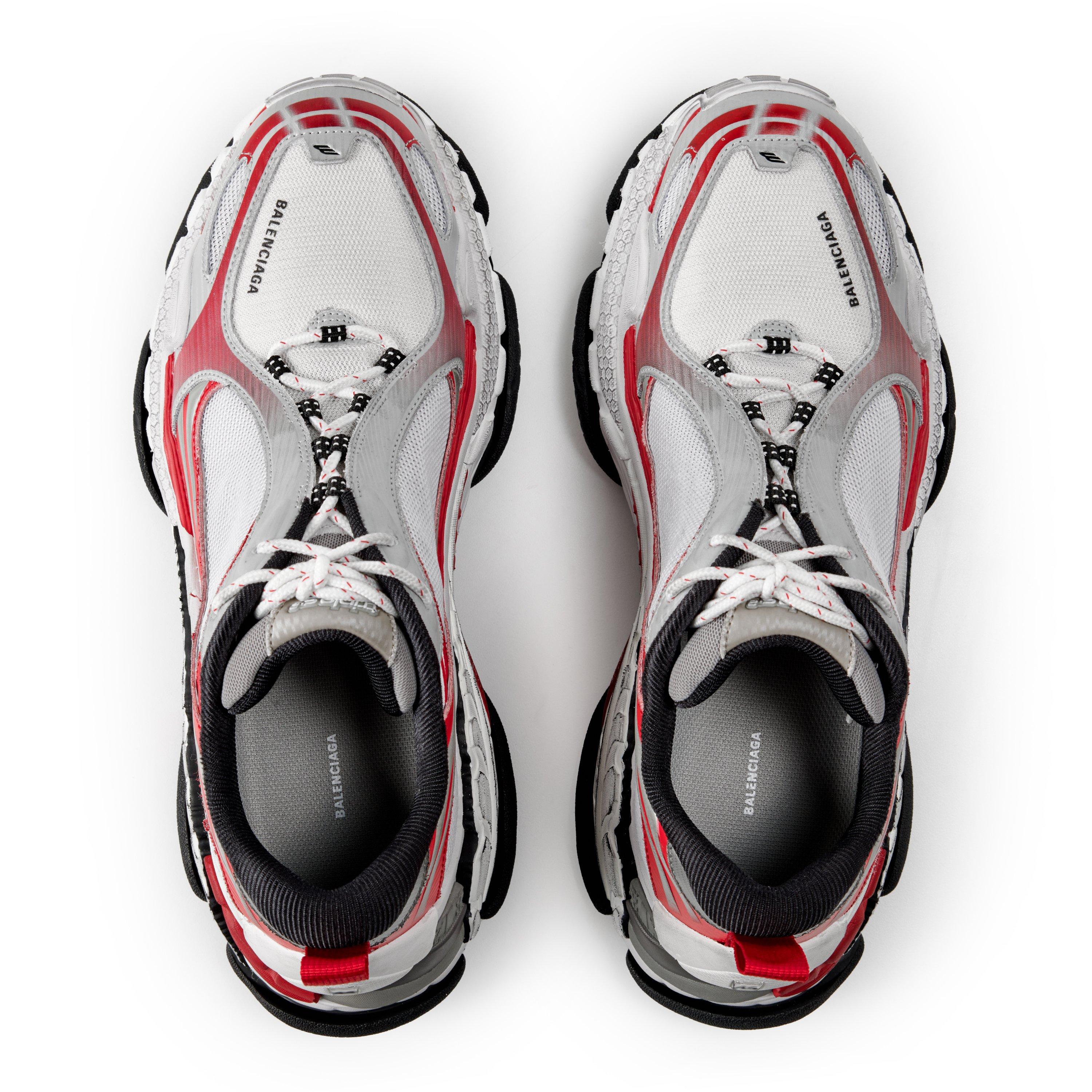 White/Red - Balenciaga - Men's Chunky Trainers - 4