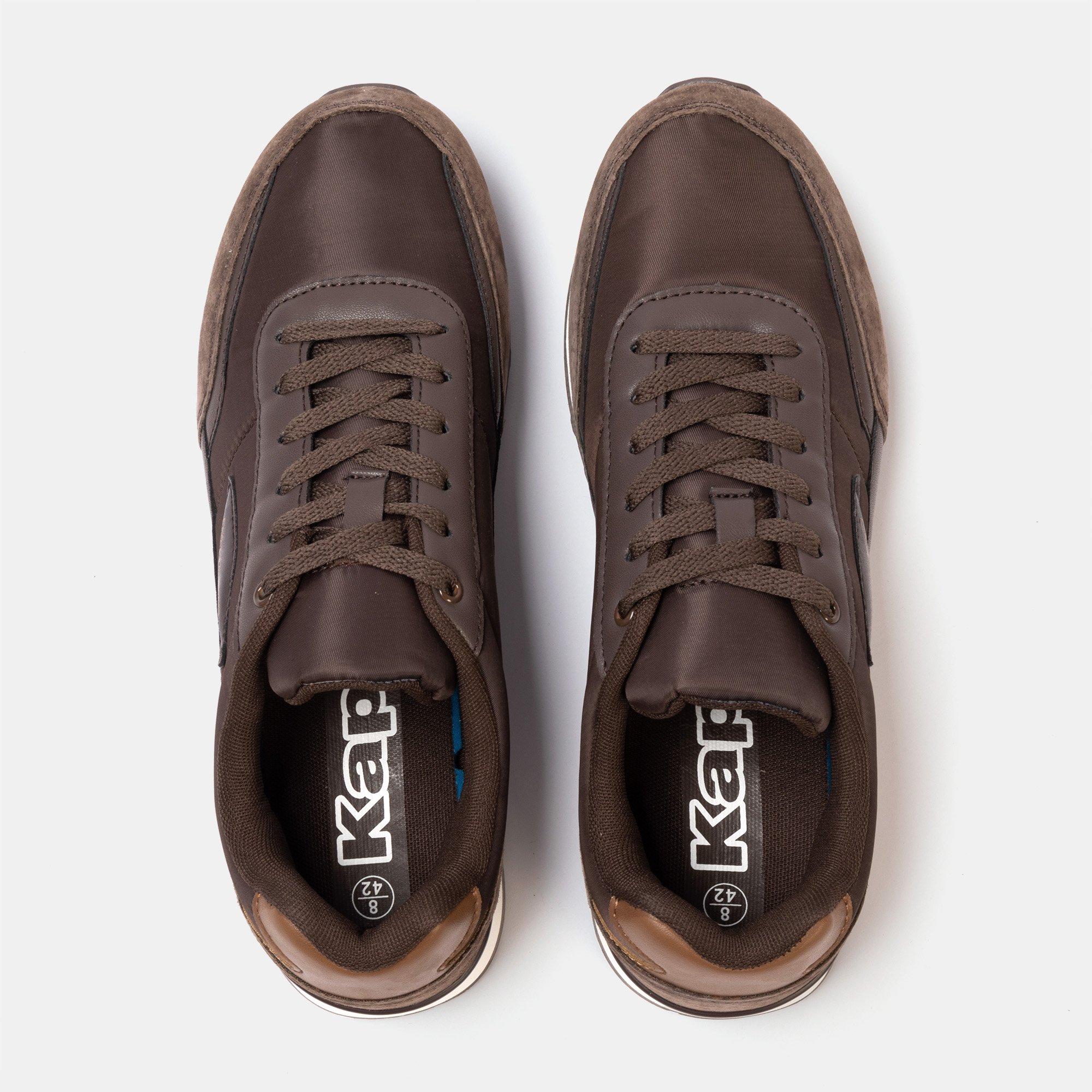 Dark Brown - Kappa - CR Trainers Mens - 5