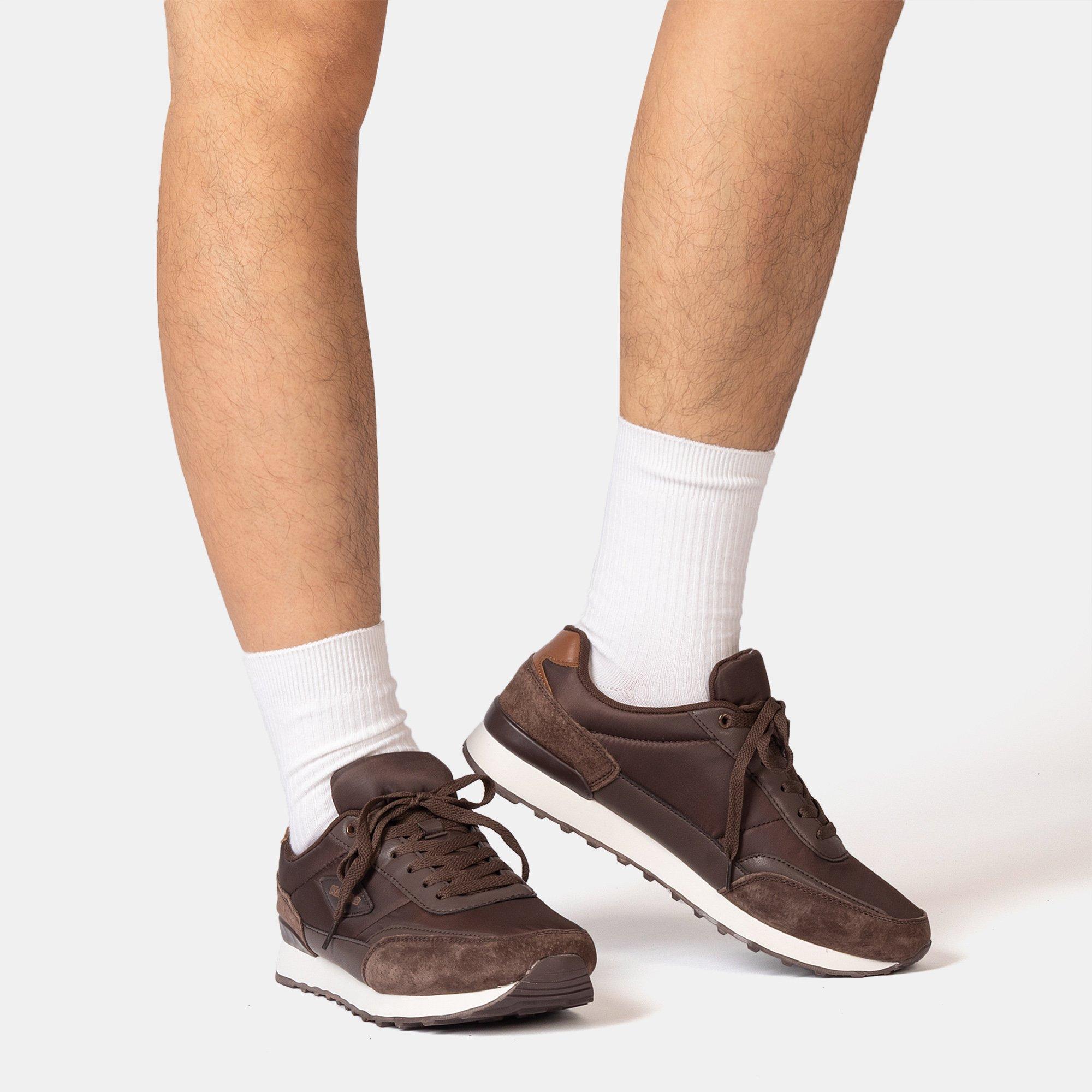 Dark Brown - Kappa - CR Trainers Mens - 6