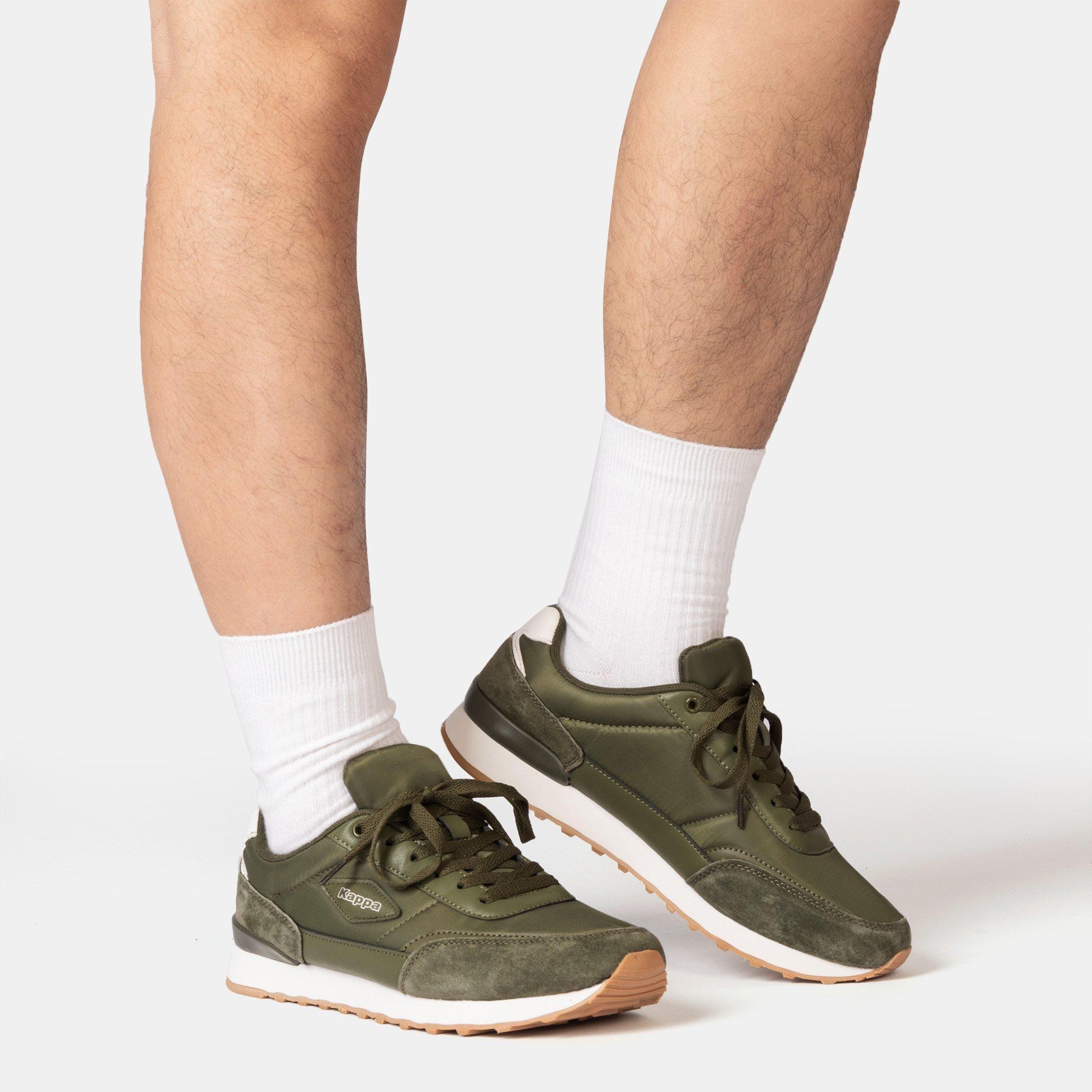 Army Green - Kappa - CR Trainers Mens - 6