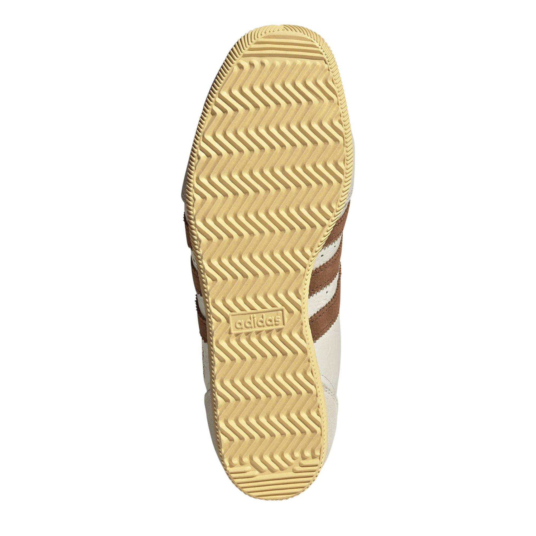 White Brown - adidas Originals - Women's Japan Leather Low-Top Trainers - 6