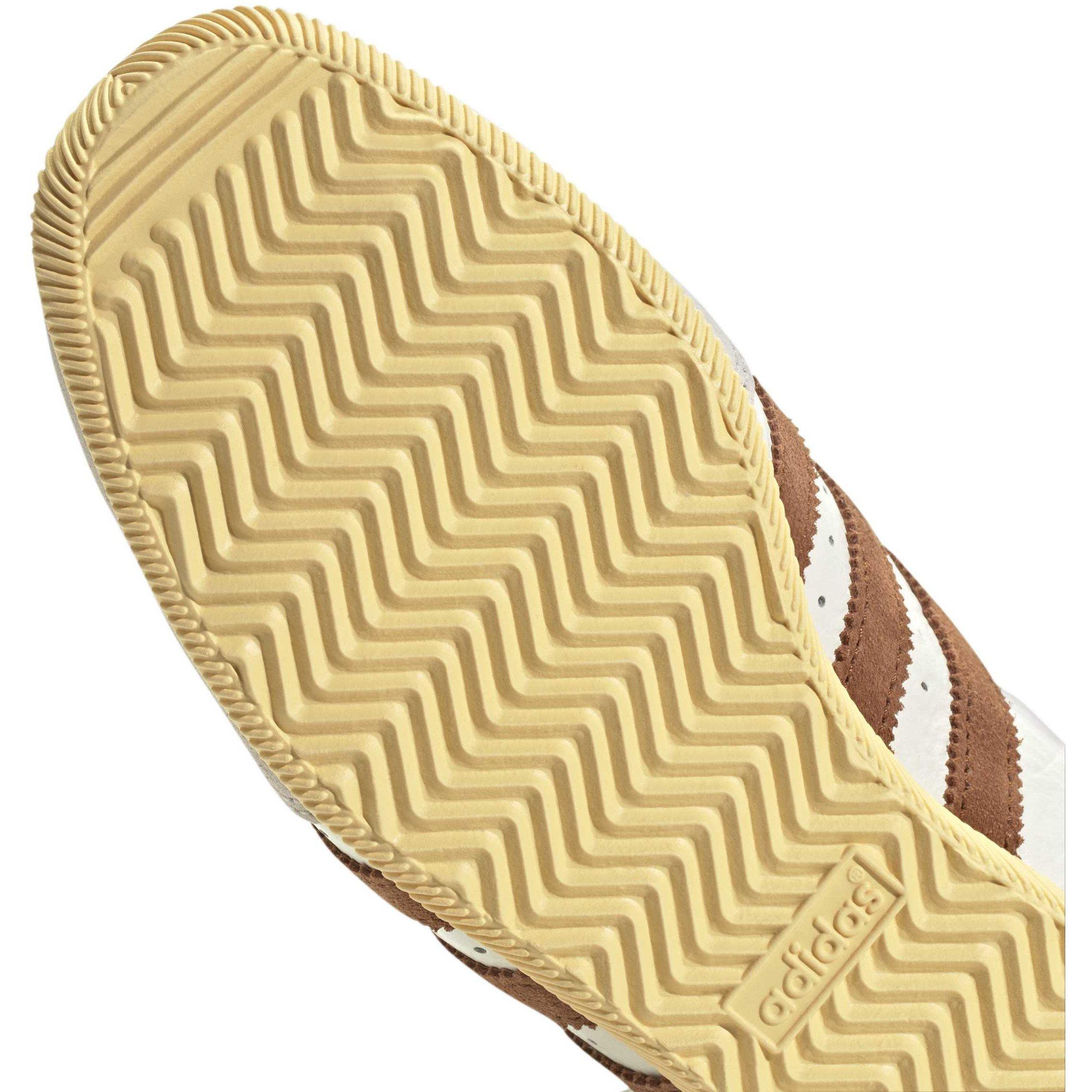 White Brown - adidas Originals - Women's Japan Leather Low-Top Trainers - 8