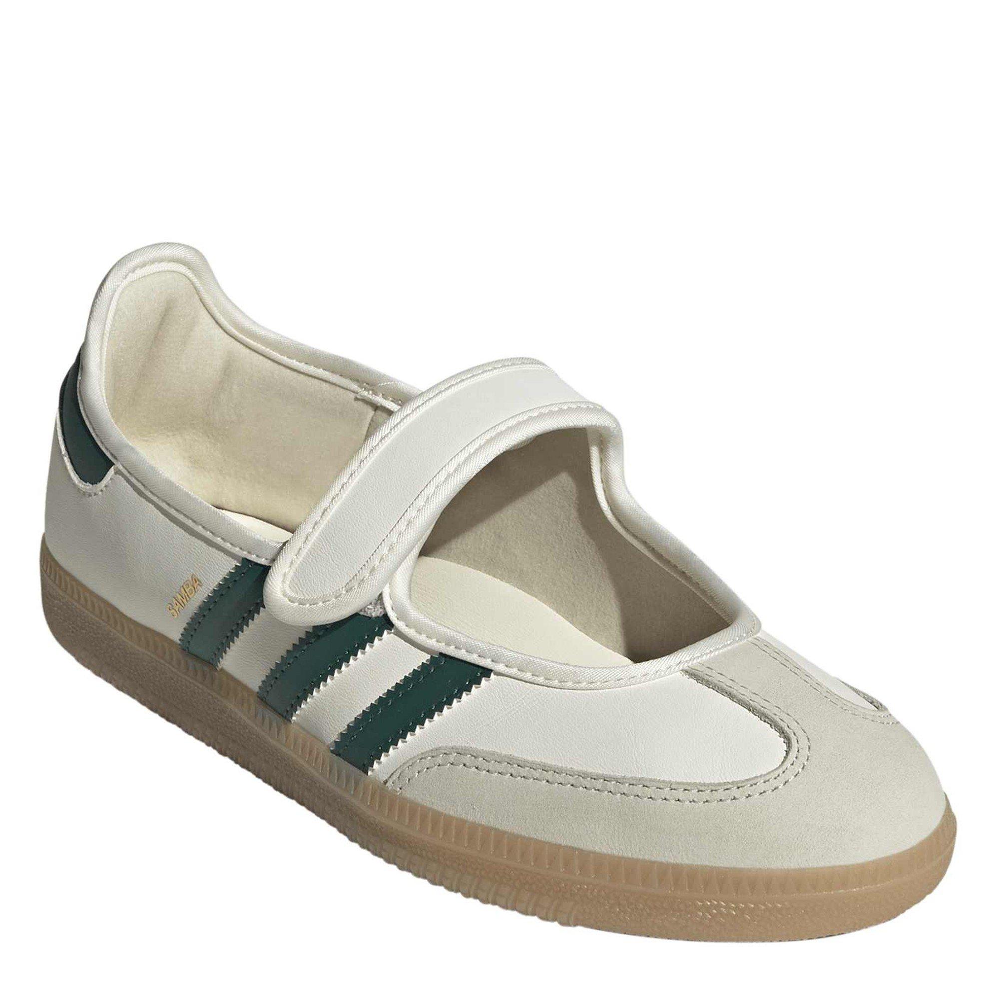 Owhite/Cgreen - adidas Originals - Adi OG Samba Jane Ld64 - 3