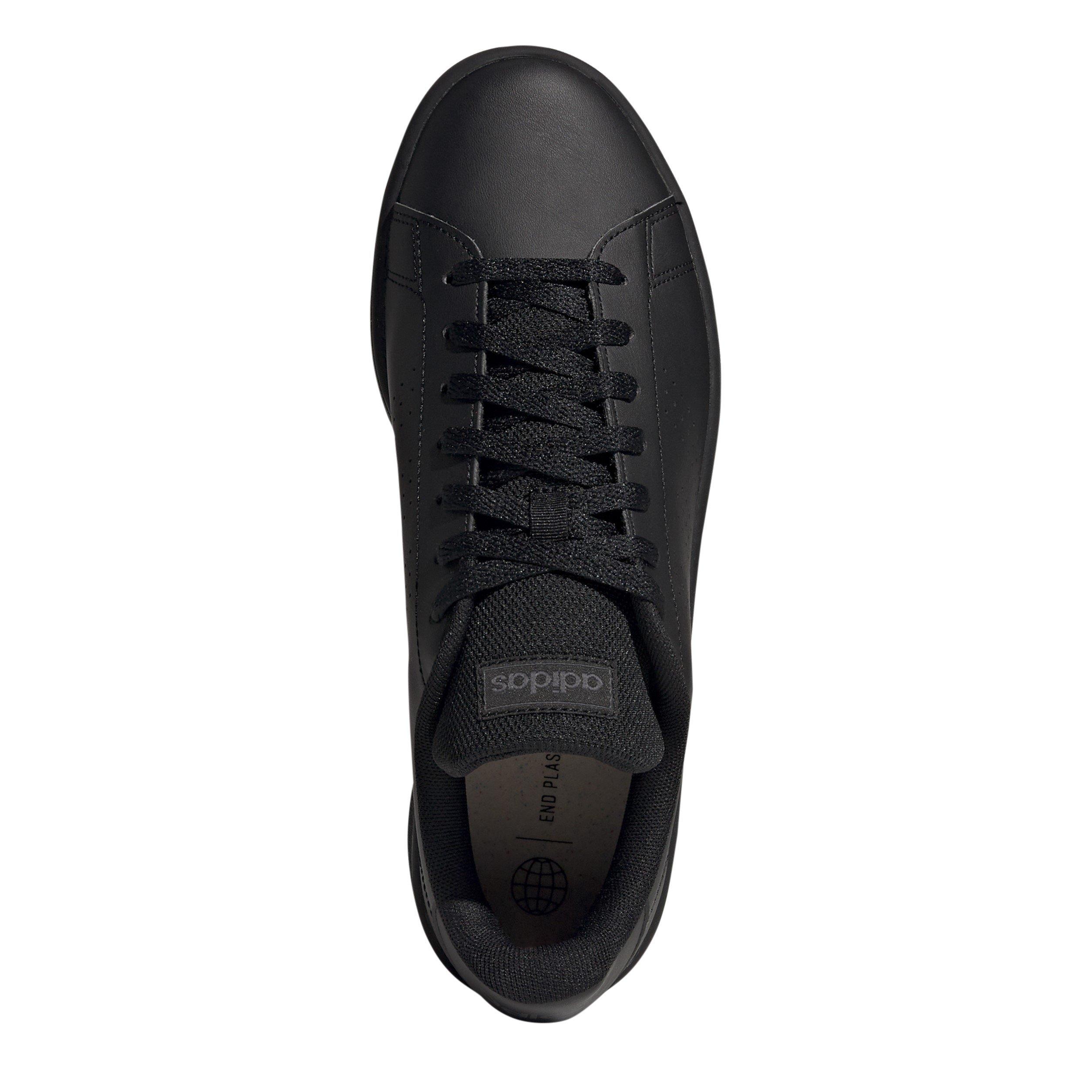 Preto/Cinza Seis - adidas - Advantage Base Low-Top Trainers - 5