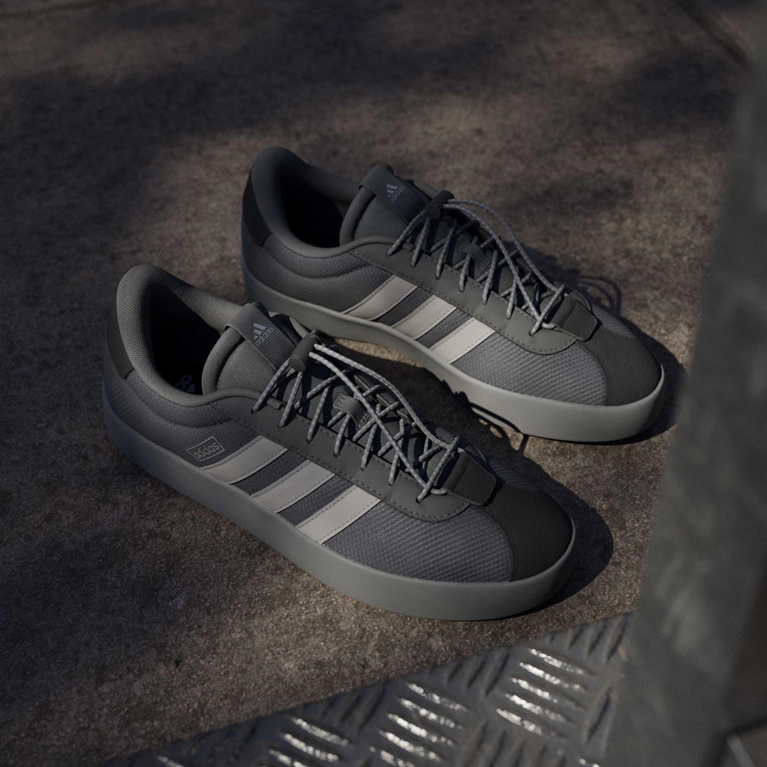 Grey/Grey Four - adidas - Adidas Vl Court 3.0 Sn63 - 12