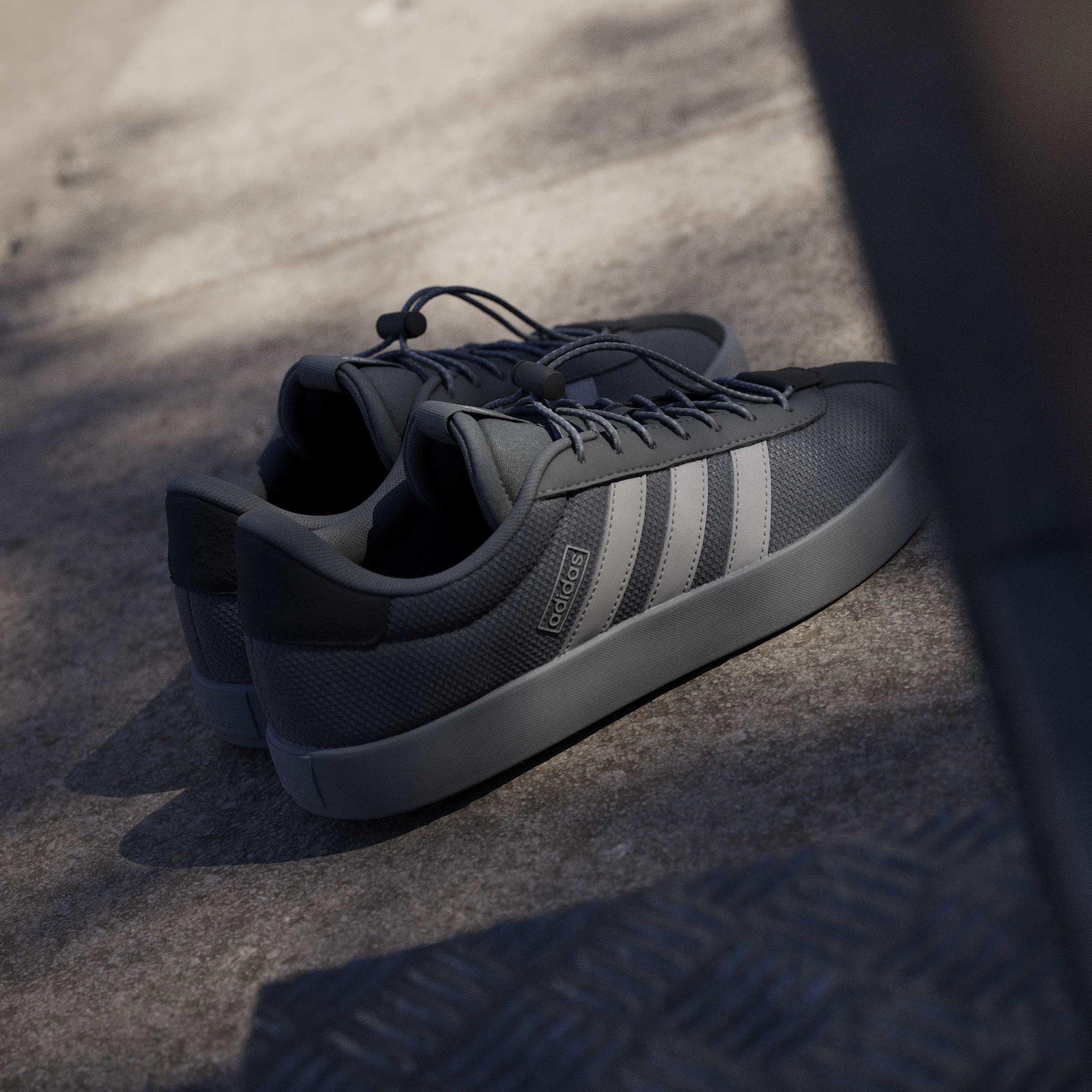 Grey/Grey Four - adidas - Adidas Vl Court 3.0 Sn63 - 13