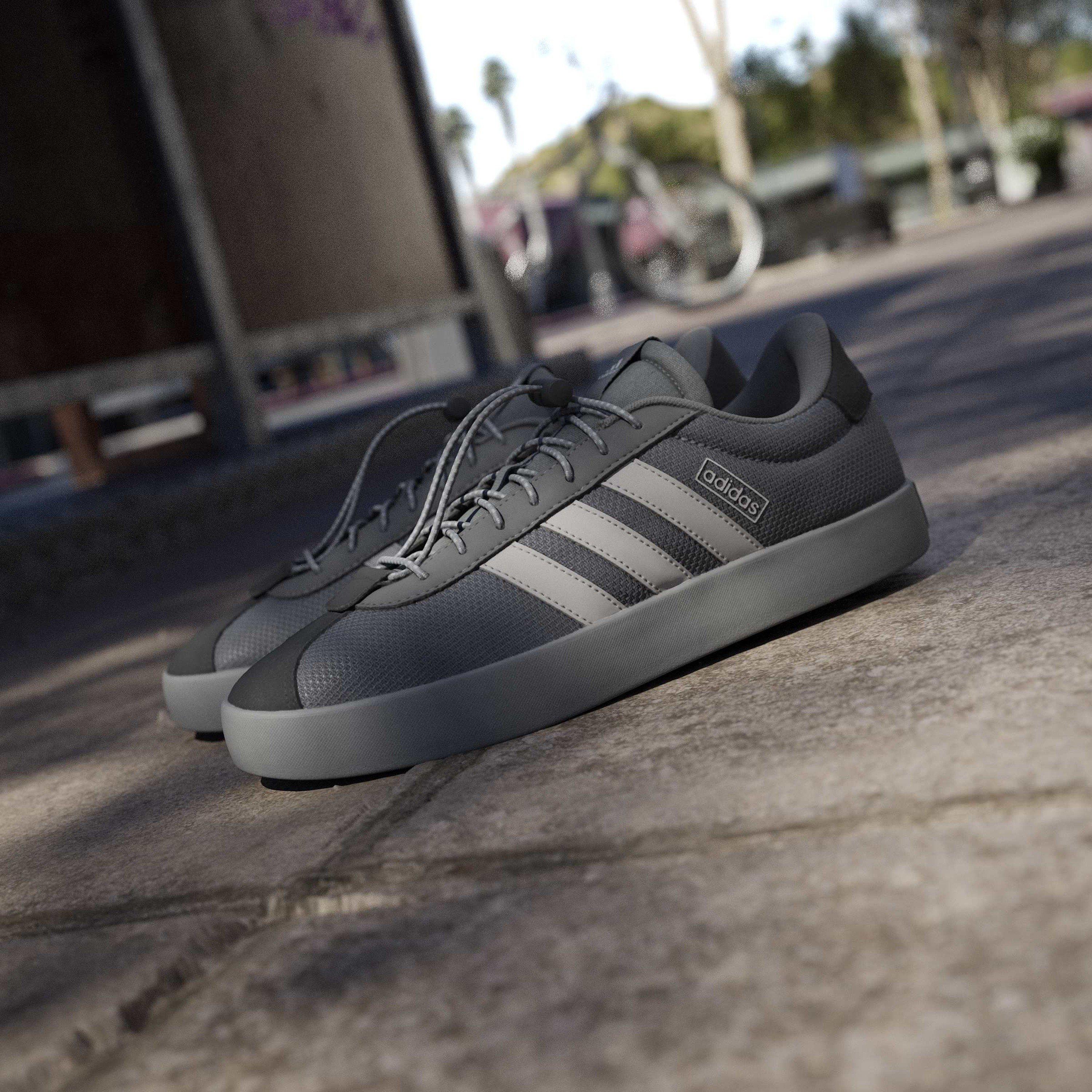 Grey/Grey Four - adidas - Adidas Vl Court 3.0 Sn63 - 15