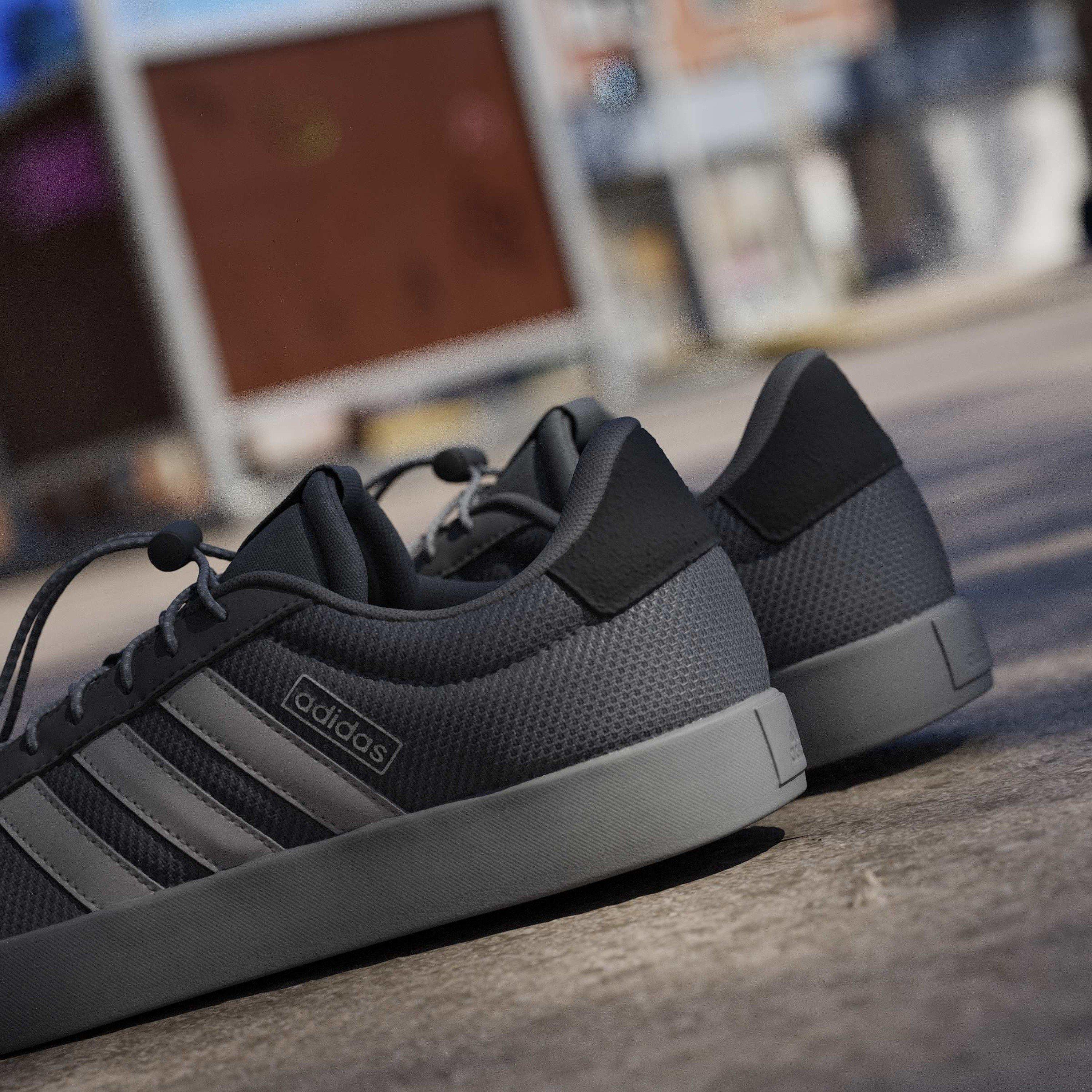 Grey/Grey Four - adidas - Adidas Vl Court 3.0 Sn63 - 16