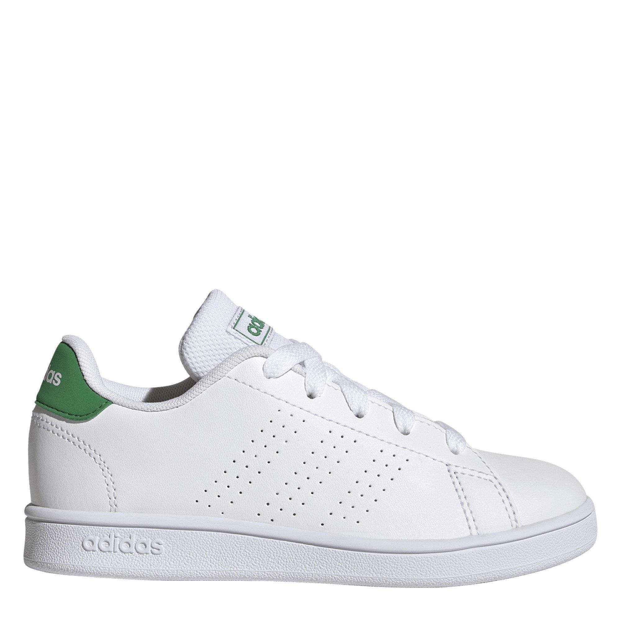 White/Green/ Bl - adidas - Unisex Adults Advantage Low-Top Trainers - 1