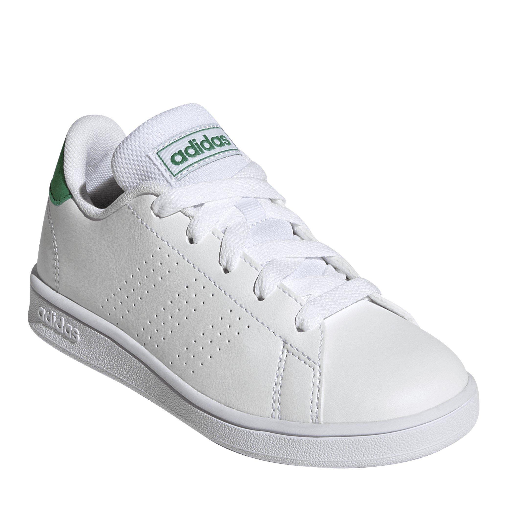 White/Green/ Bl - adidas - Unisex Adults Advantage Low-Top Trainers - 3