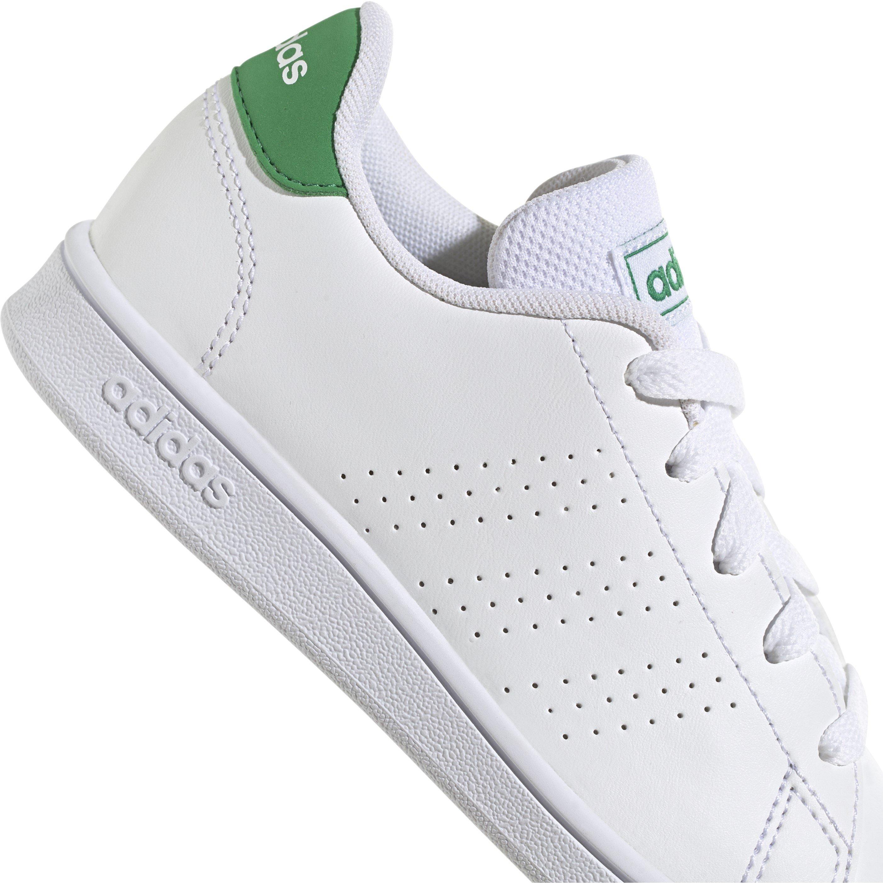 White/Green/ Bl - adidas - Unisex Adults Advantage Low-Top Trainers - 7