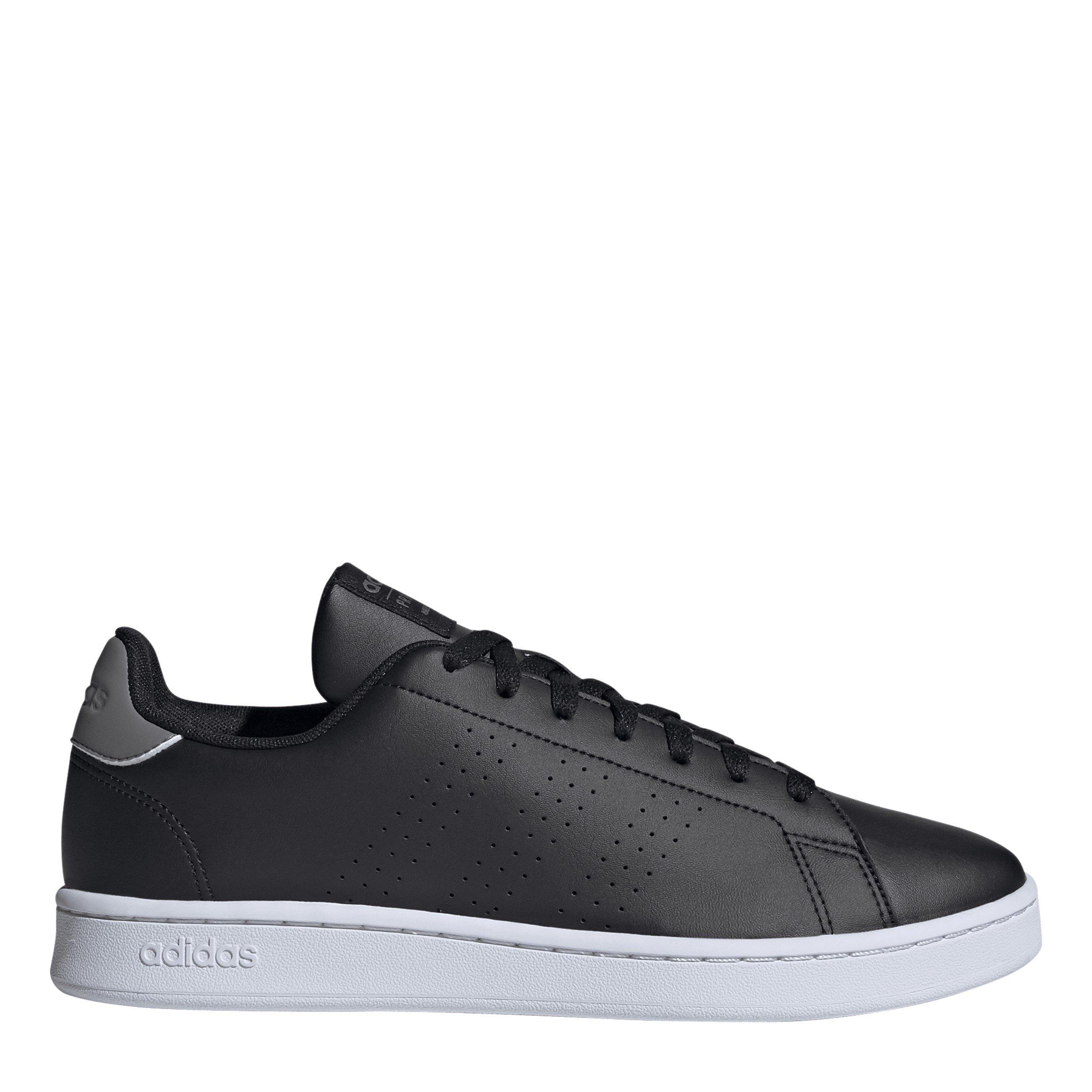 Adidas Men's Advantage Low-Top Trainers - Black/Grey Thre - 6.5 (40)