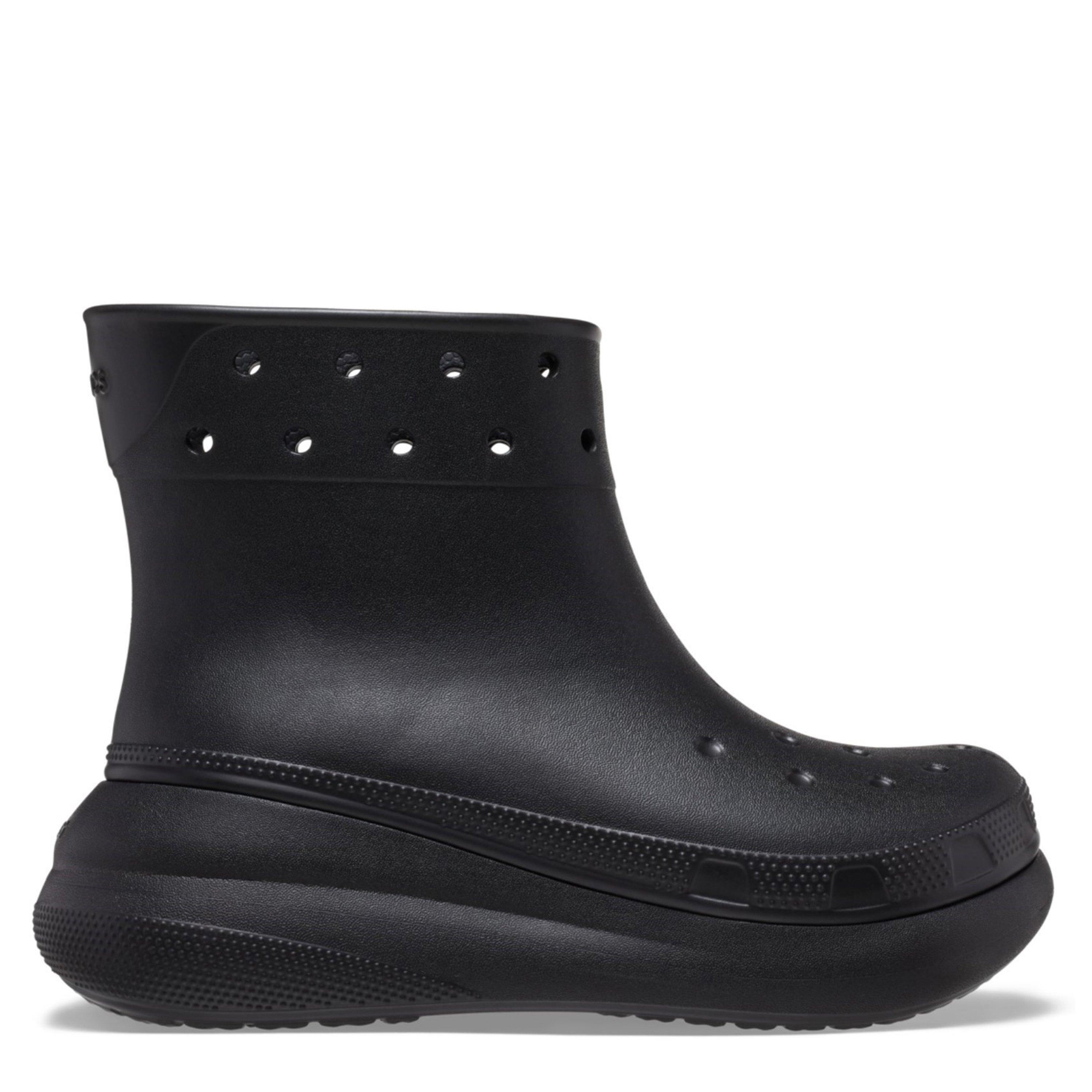 Zwart - Crocs - Unisex Adults Crush Snow Boot - 1