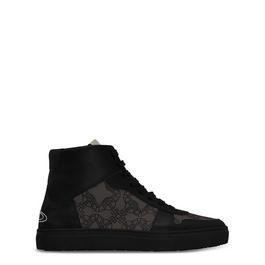 Vivienne Westwood Orb Mono High Top Trainer