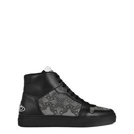 Vivienne Westwood Orb Mono High Top Trainer