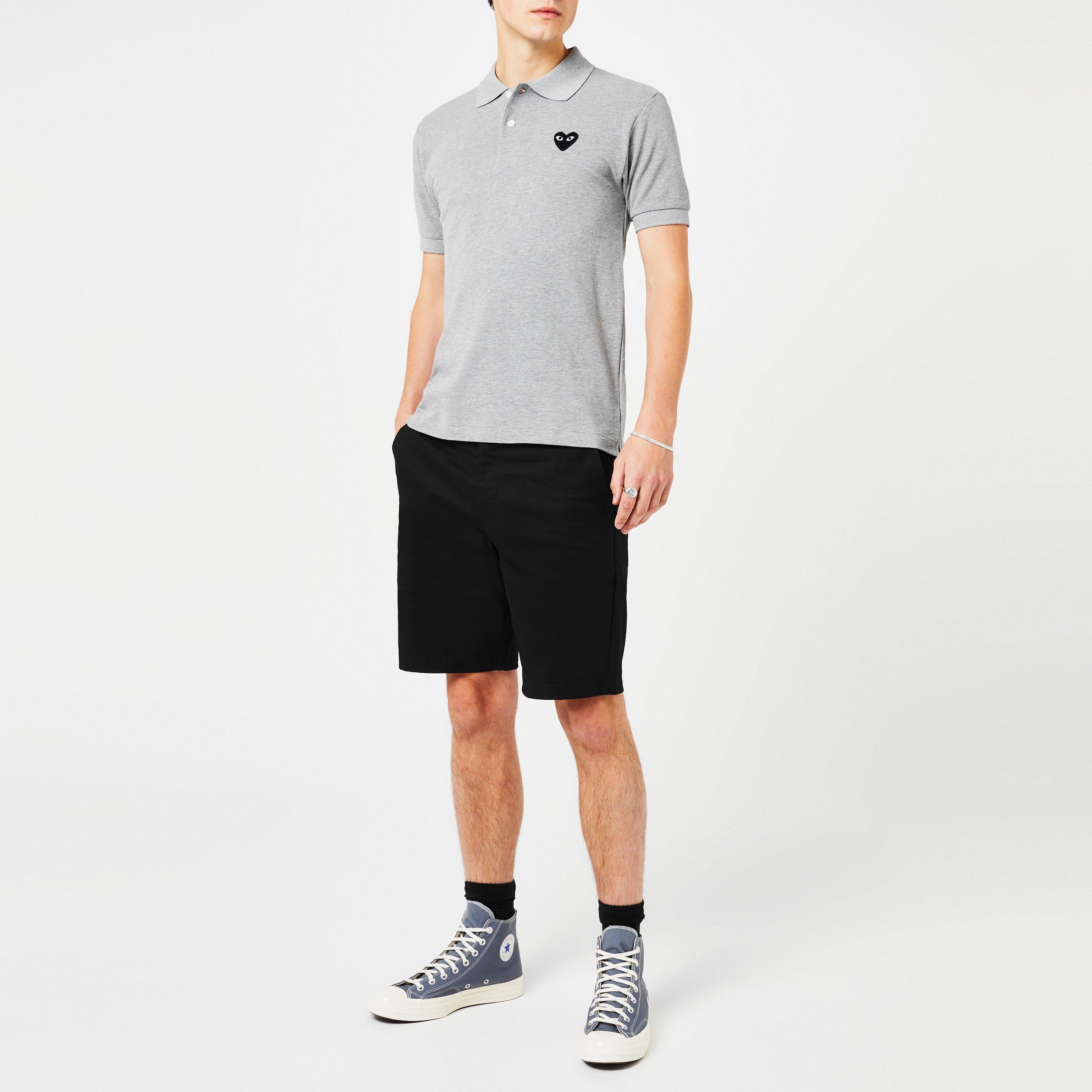 Grey - Comme des Garcons PLAY - X Converse Chuck 70 High Tops - 6